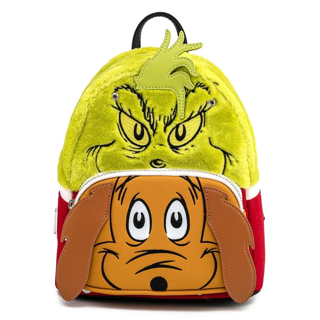 Loungefly x Dr Seuss How the Grinch Stole Christmas Mini Backpack - Image 3