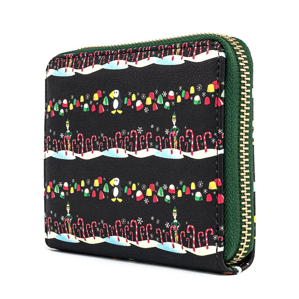 Loungefly x Elf Candy Cane Forest Wallet - Image 3
