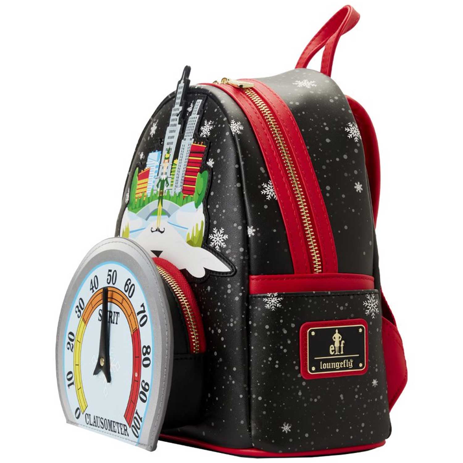 Loungefly x Elf Clausometer Mini Backpack - Image 2