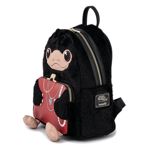 Loungefly x Fantastic Beasts Niffler Plush Mini Backpack - Image 4