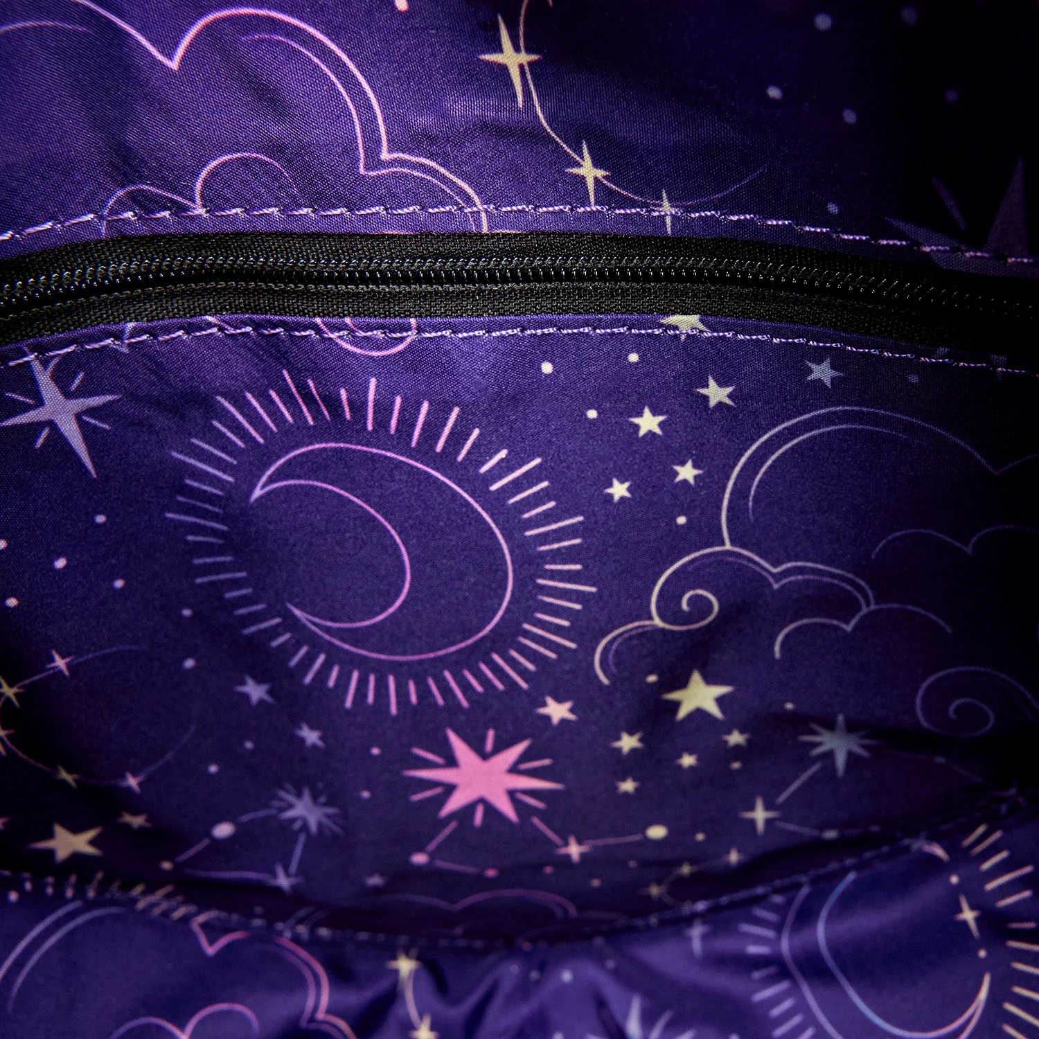 Loungefly Originals Celestial Cat Heart Crossbody Bag - Image 4