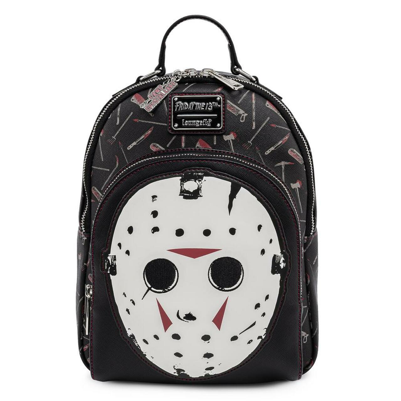 Loungefly x Friday the 13th Jason Mask Mini Backpack