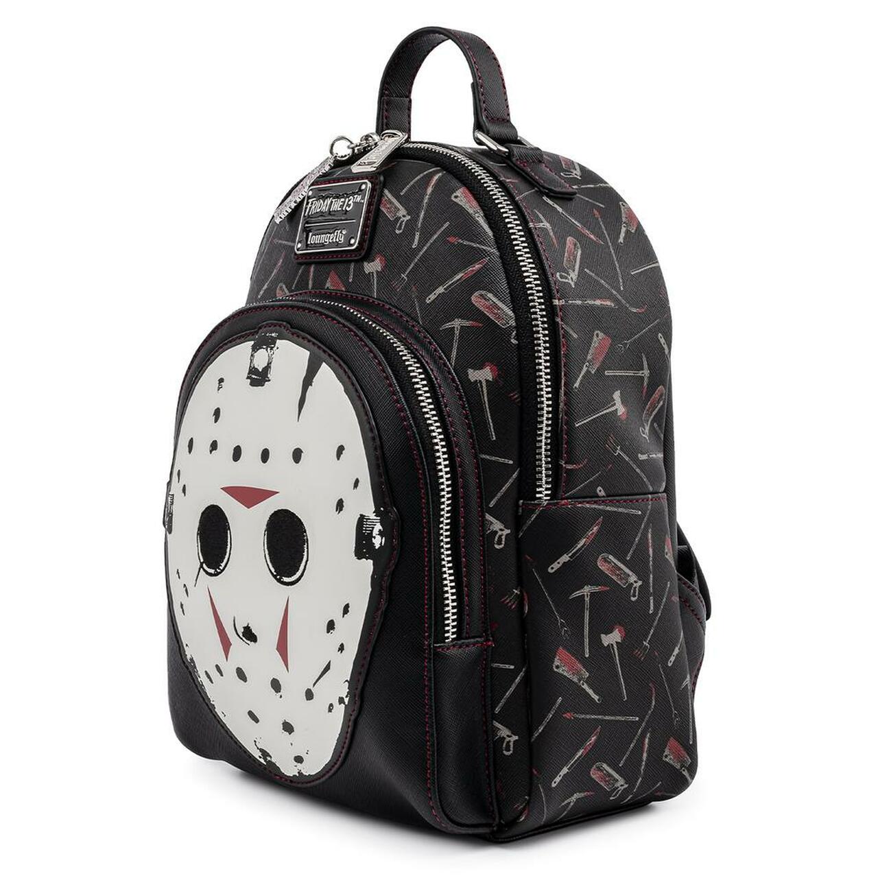 Loungefly x Friday the 13th Jason Mask Mini Backpack - Image 2