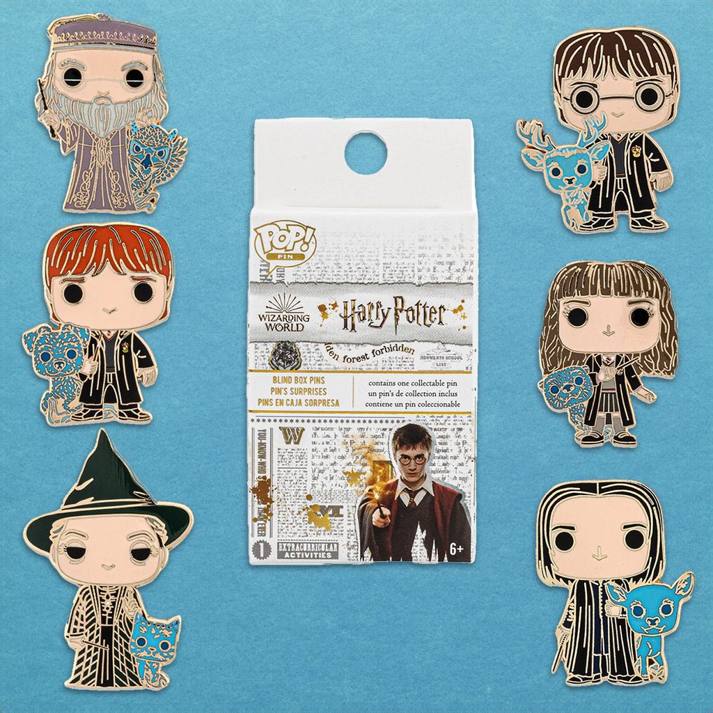 Loungefly x Funko Pop! Harry Potter Characters Blind Box Mystery Pin