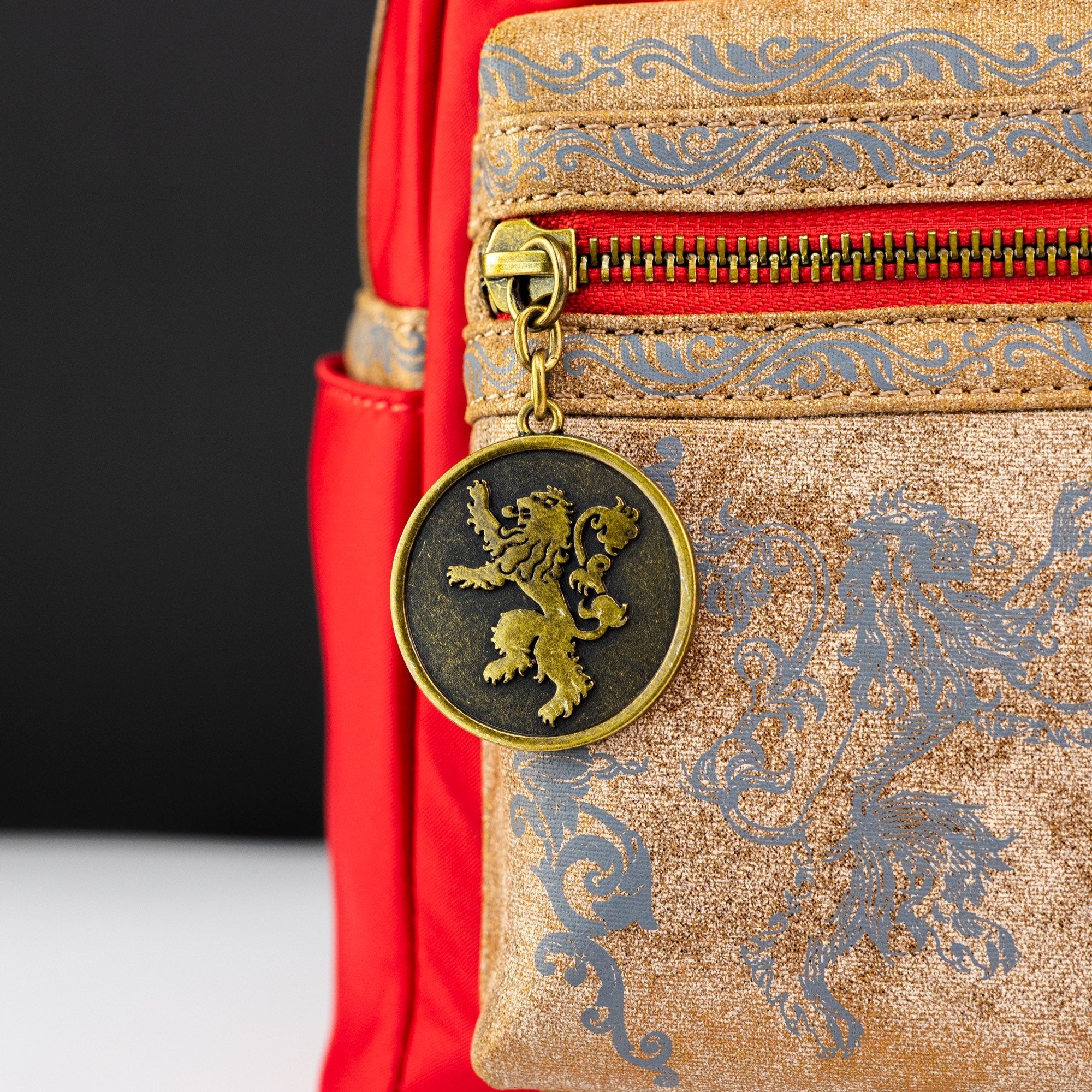 Loungefly x Game of Thrones Cersei Lannister Red Dress Cosplay Mini Backpack - Image 3