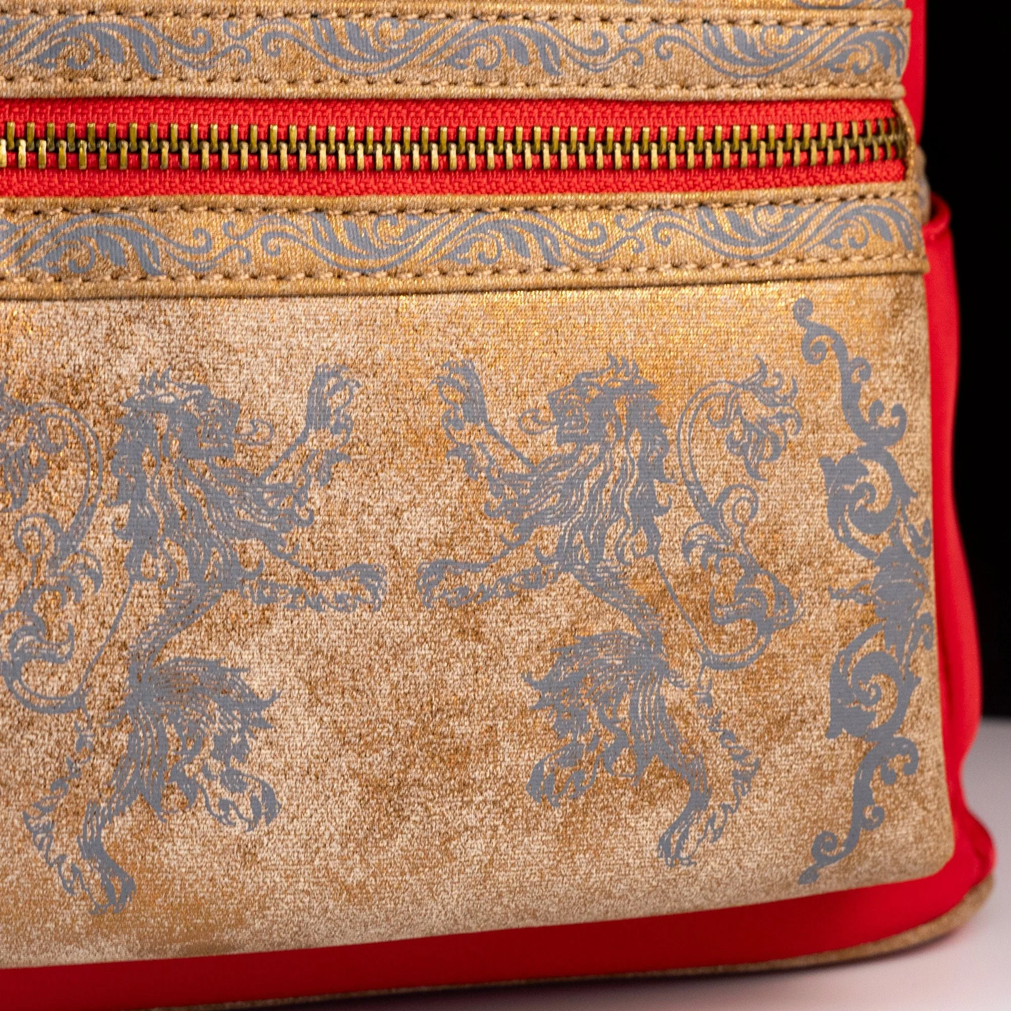 Loungefly x Game of Thrones Cersei Lannister Red Dress Cosplay Mini Backpack - Image 4