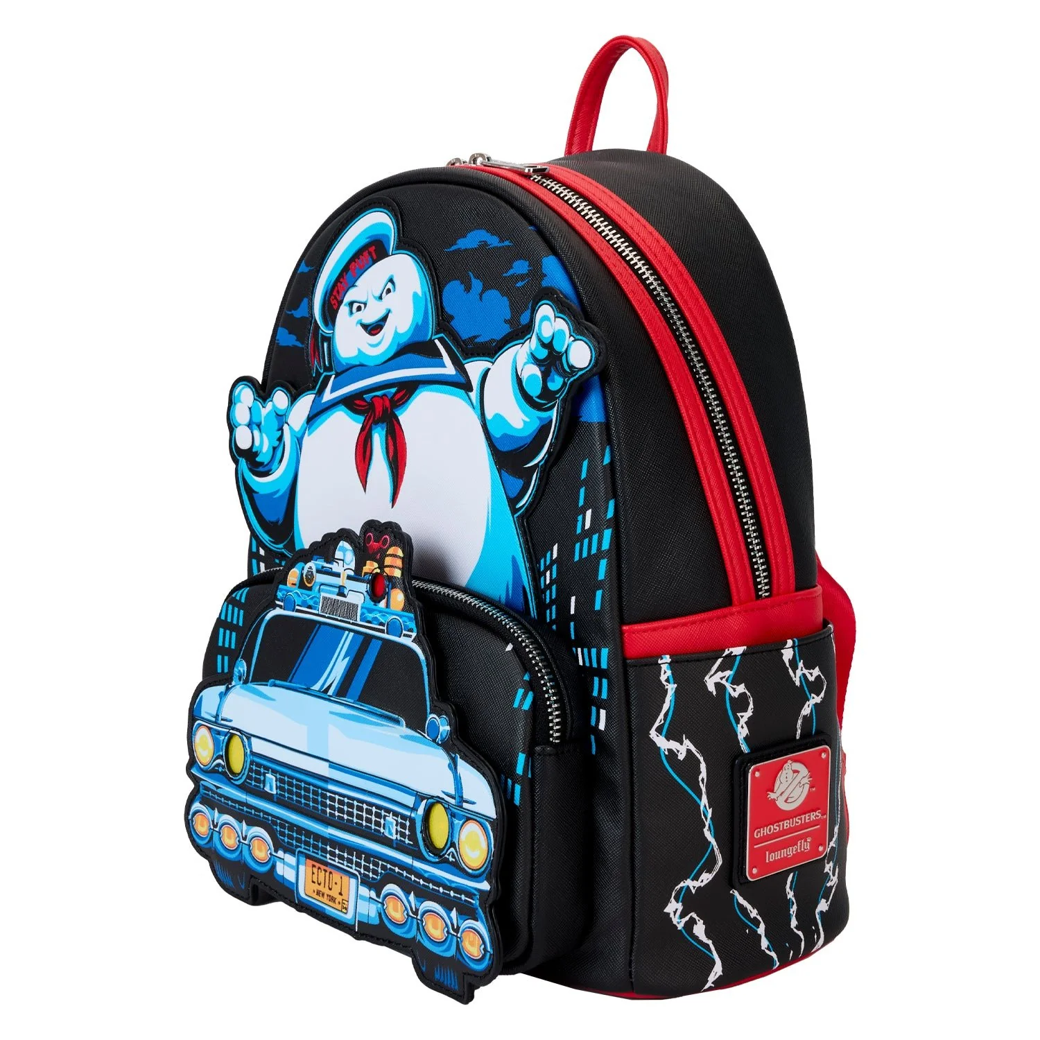Loungefly x Ghostbusters Stay Puff Chasing Mini Backpack - Image 3