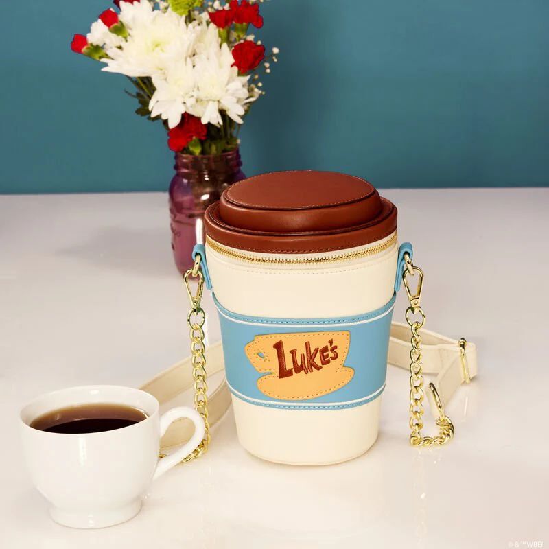 Loungefly x Gilmore Girls Luke's Diner To-Go Cup Crossbody Bag - Image 2