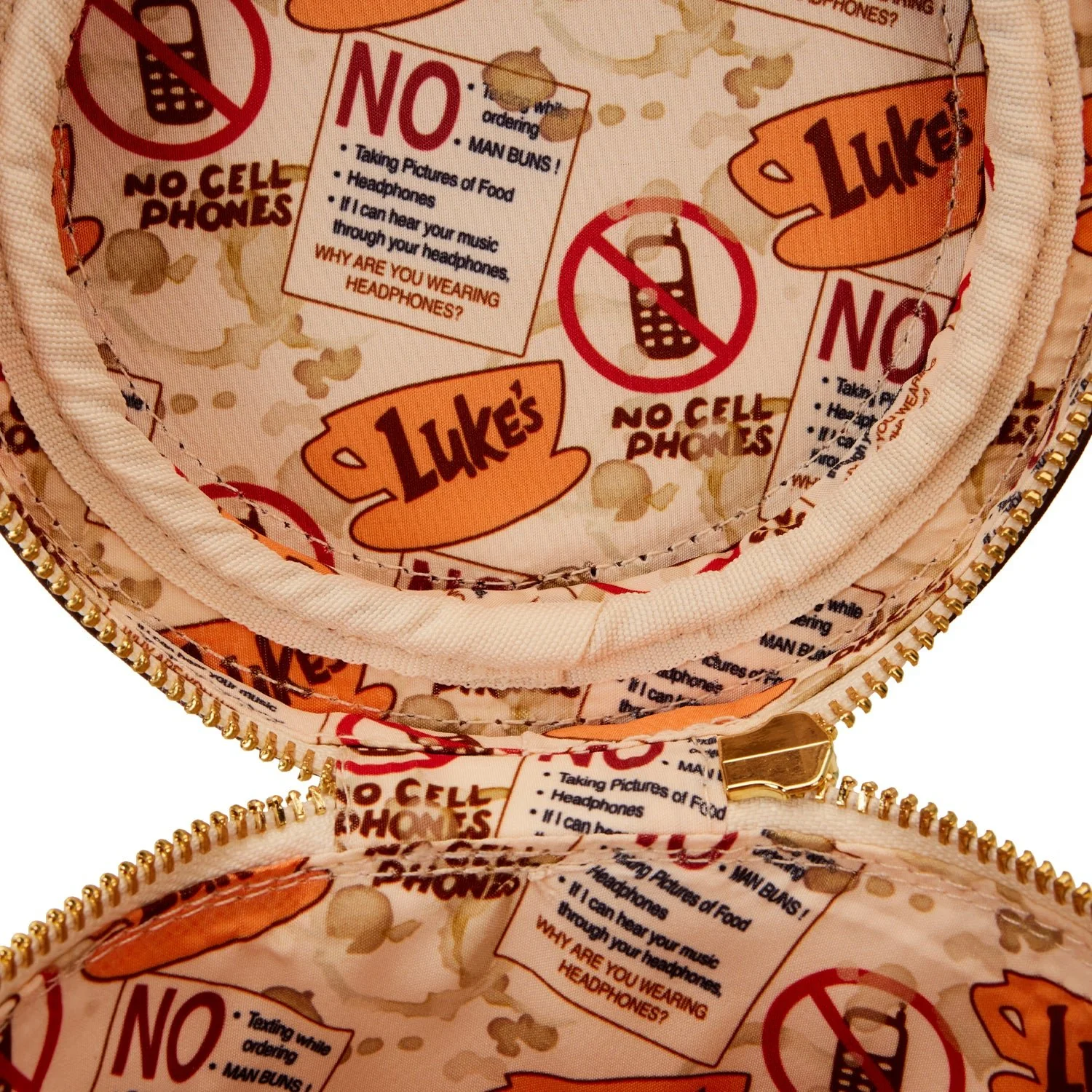 Loungefly x Gilmore Girls Luke's Diner To-Go Cup Crossbody Bag - Image 7