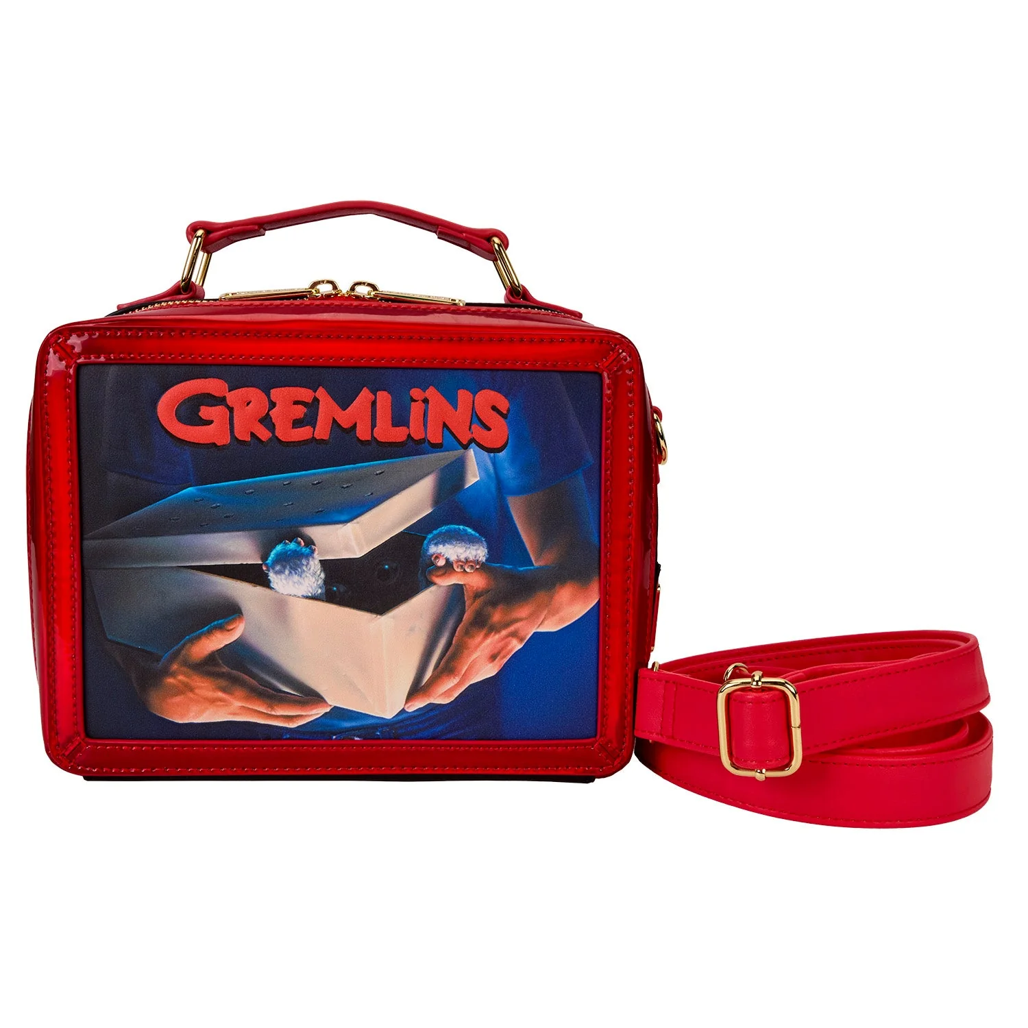Loungefly x Gremlins 40th Anniversary Vintage Lunchbox Crossbody Bag - Image 2