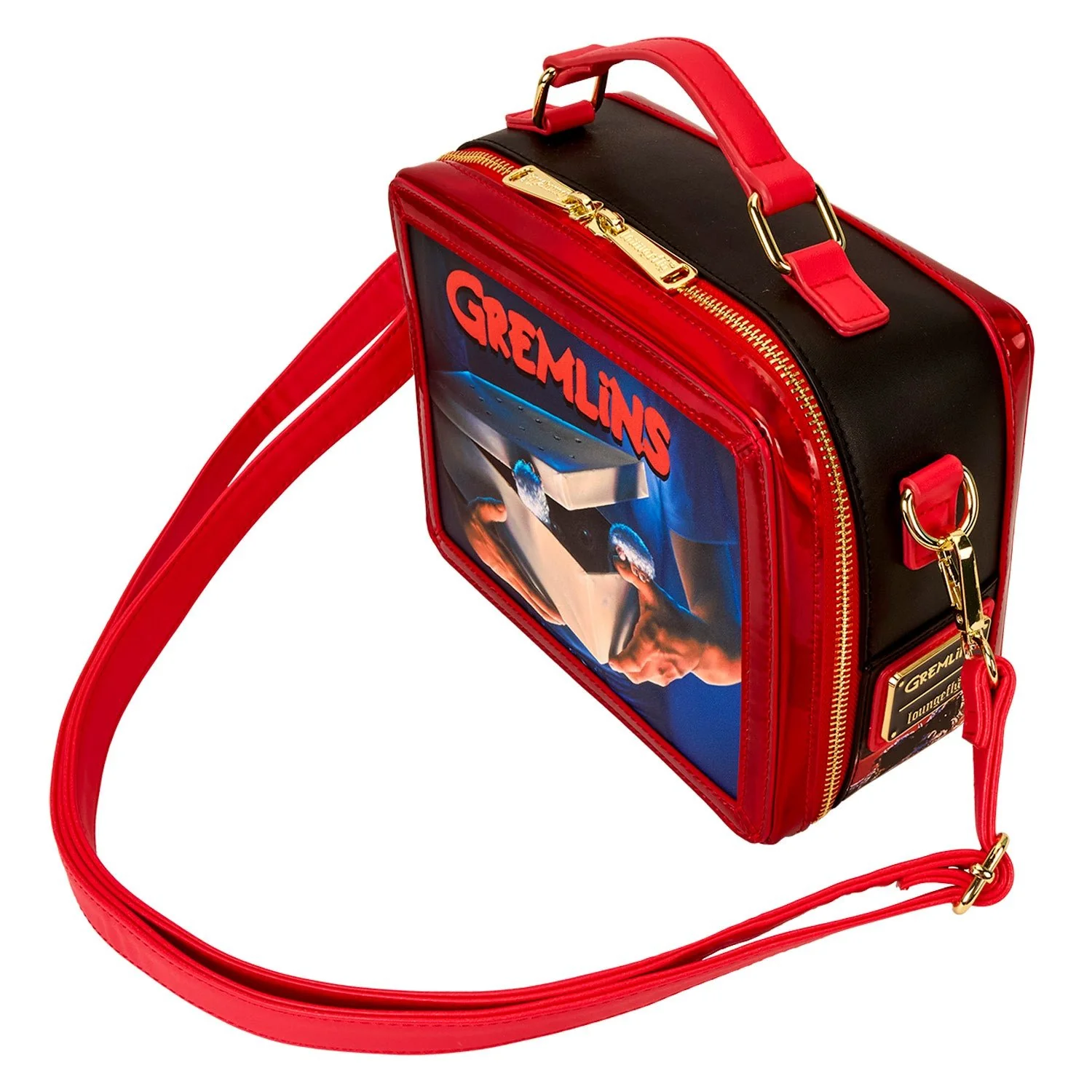 Loungefly x Gremlins 40th Anniversary Vintage Lunchbox Crossbody Bag - Image 4