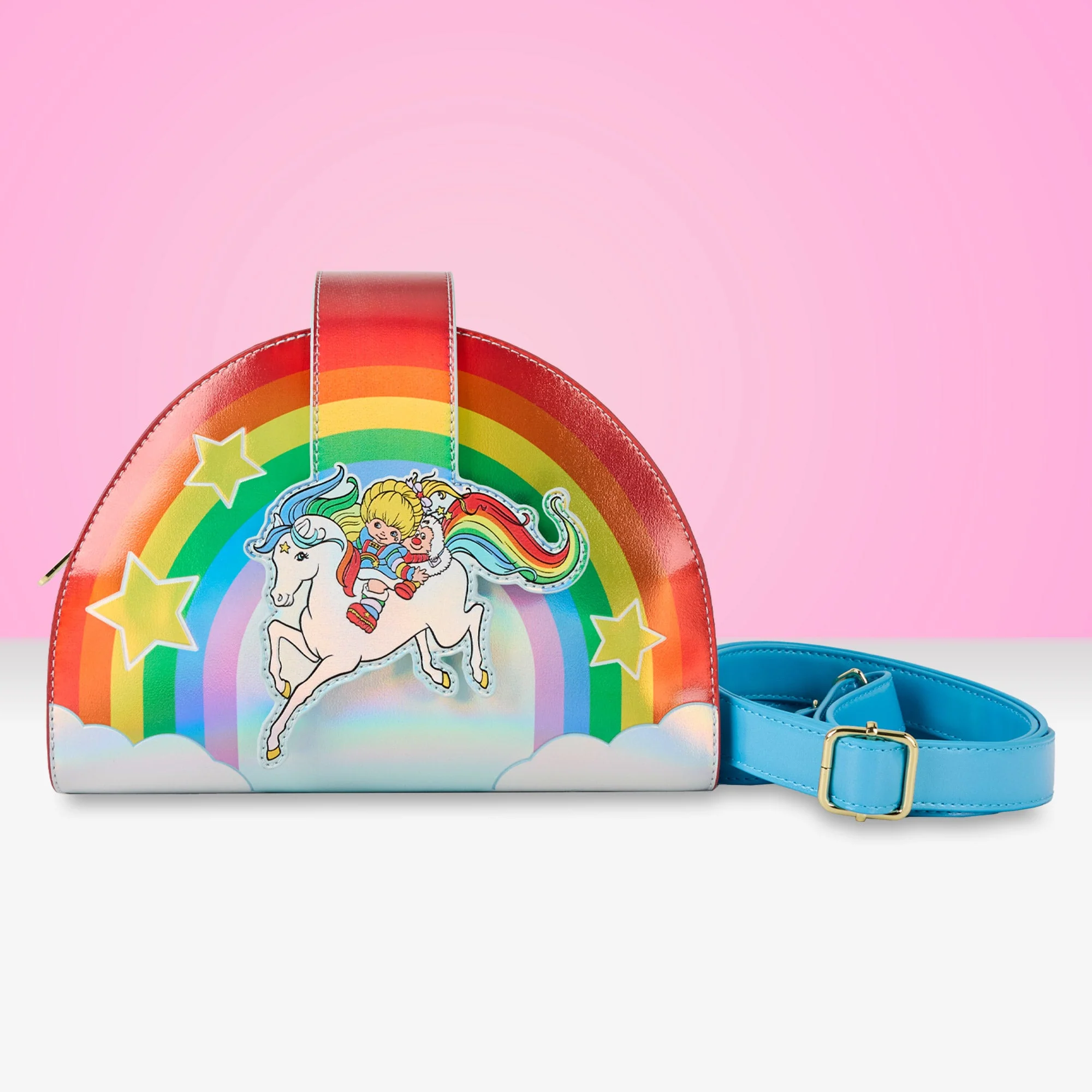 Loungefly x Hallmark Rainbow Brite and Starlite Crossbody Bag