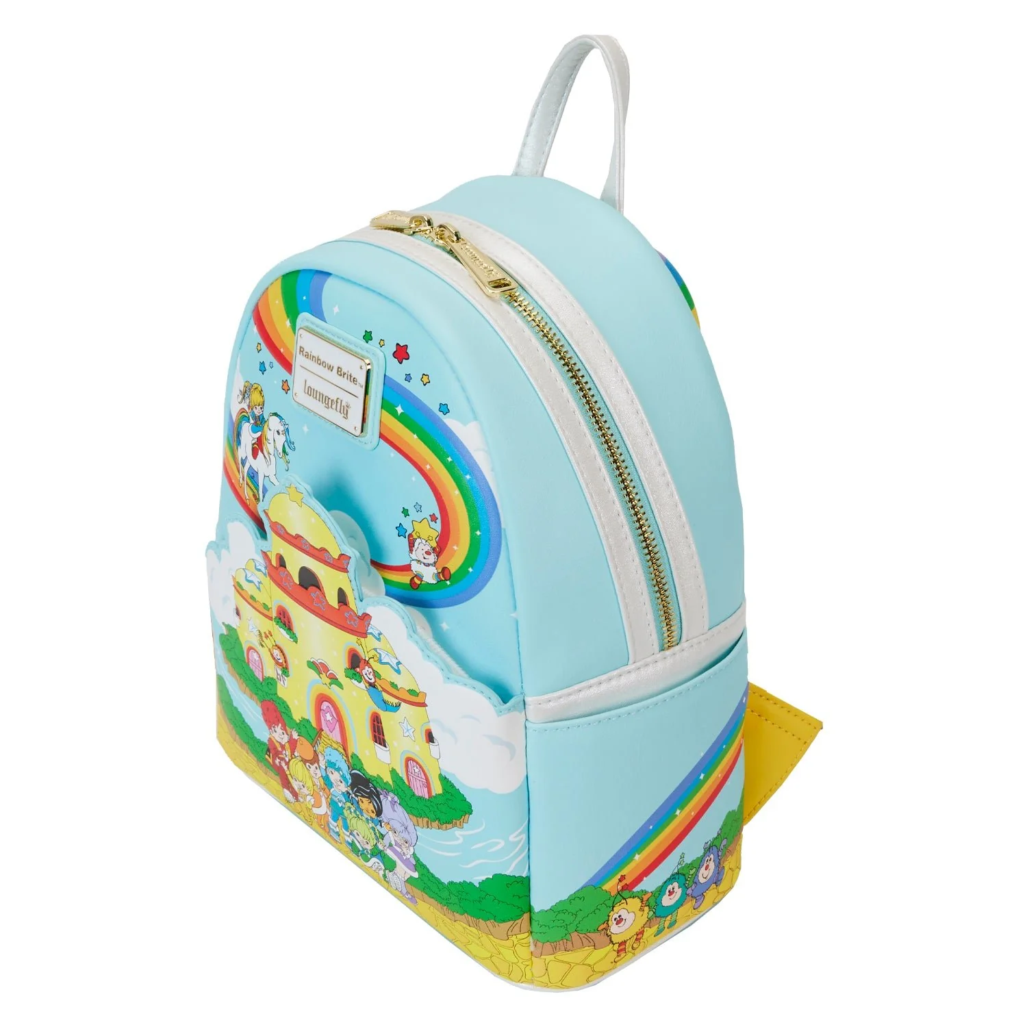 Loungefly x Hallmark Rainbow Brite Castle Group Mini Backpack - Image 3