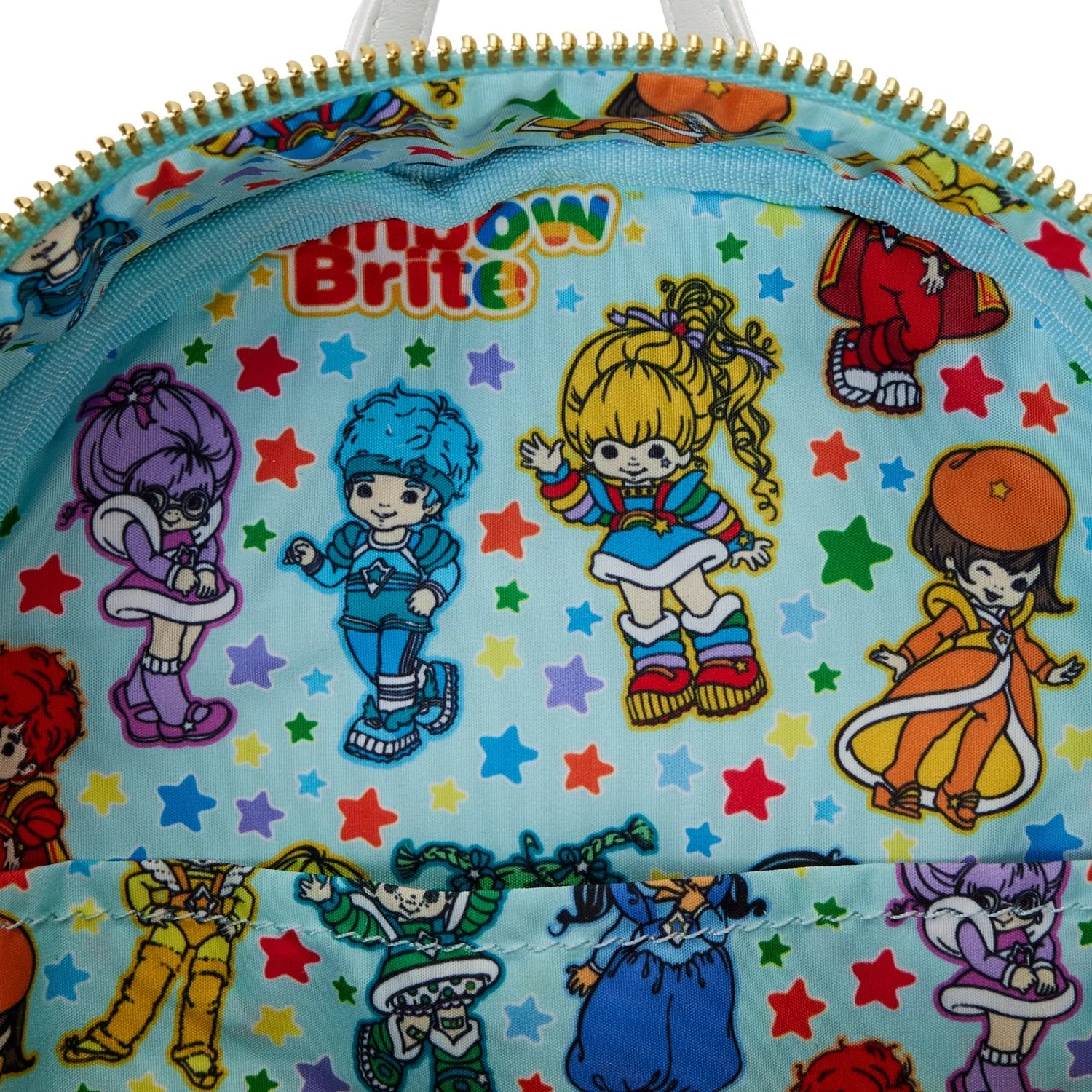 Loungefly x Hallmark Rainbow Brite Castle Group Mini Backpack - Image 6