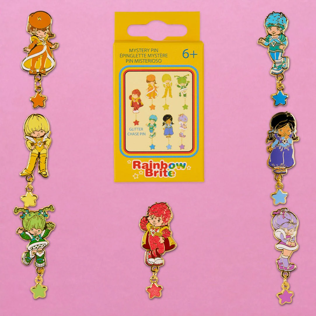 Loungefly x Hallmark Rainbow Brite Stars Blind Box Mystery Pin