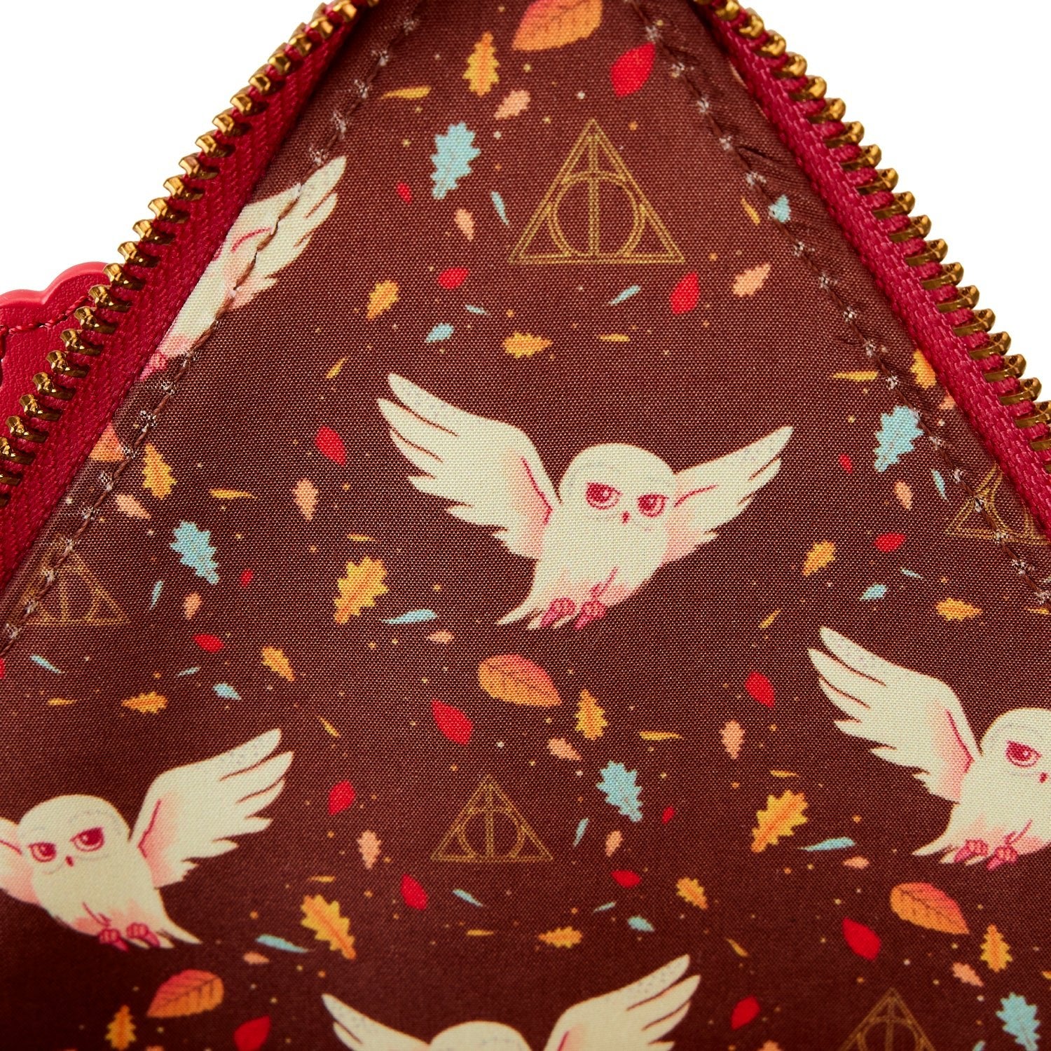Loungefly x Harry Potter Deathly Hallows Autumnal Flowers Crossbody Bag - Image 6