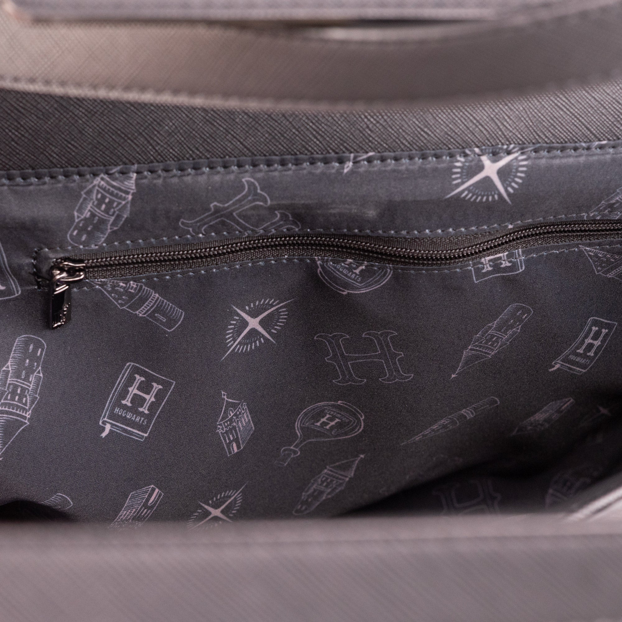 Loungefly x Harry Potter Black Elder Wand Crossbody Tote Bag - Image 6