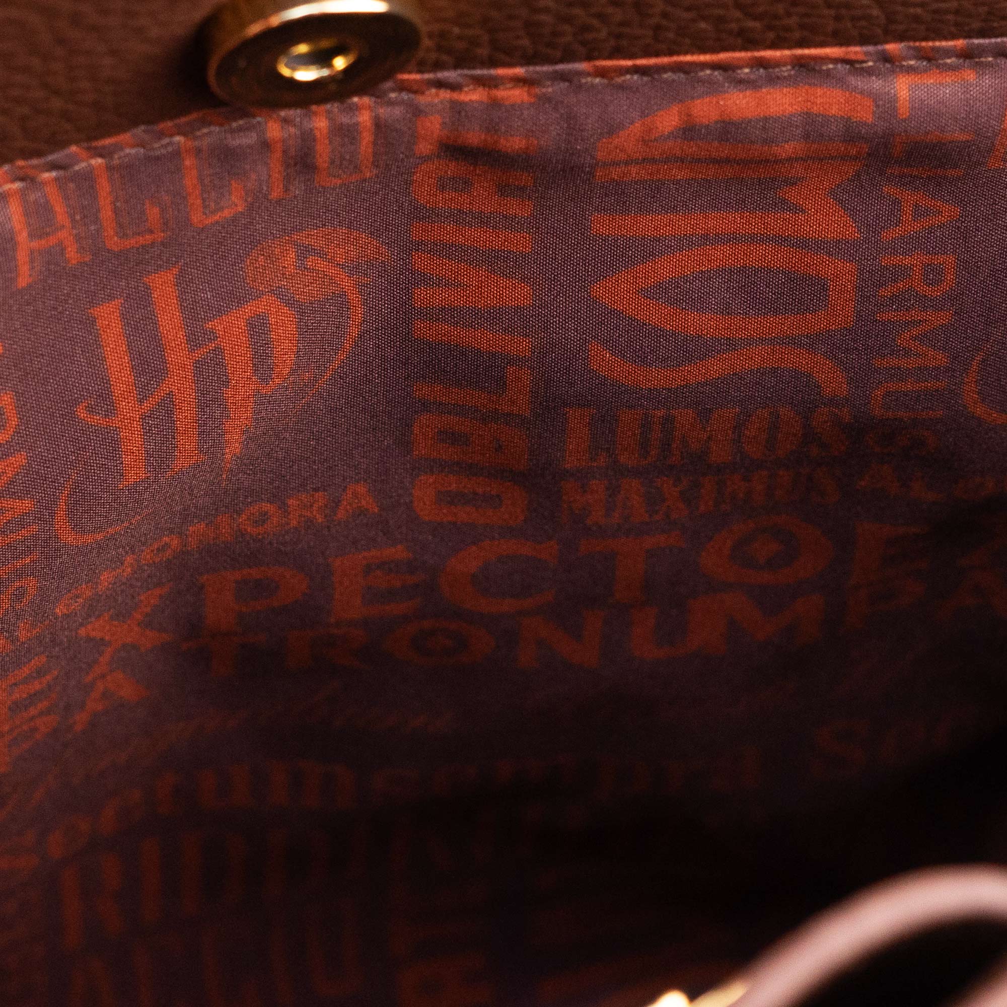 Loungefly x Harry Potter Brown Pebble Elder Wand Crossbody Handbag - Image 7