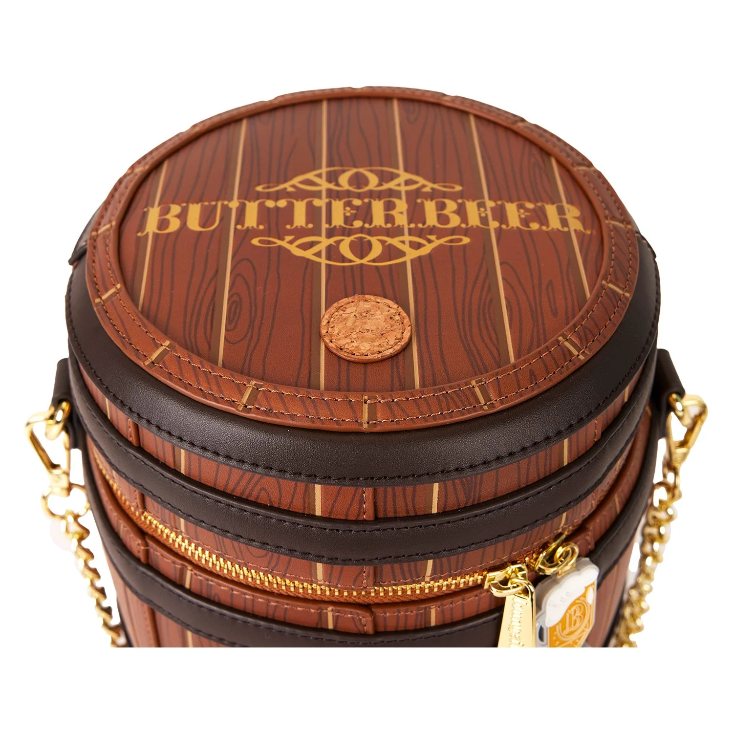 Loungefly x Harry Potter Butterbeer Barrel Crossbody Bag - Image 6