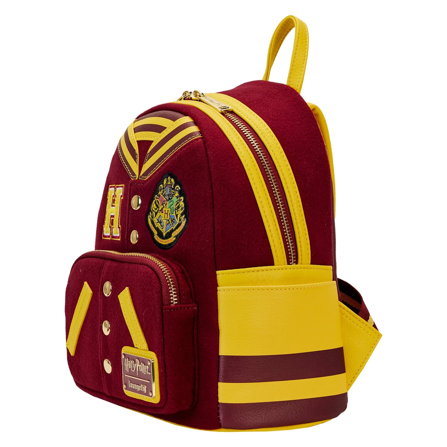 Loungefly x Harry Potter Gryffindor Varsity Mini Backpack - Image 3