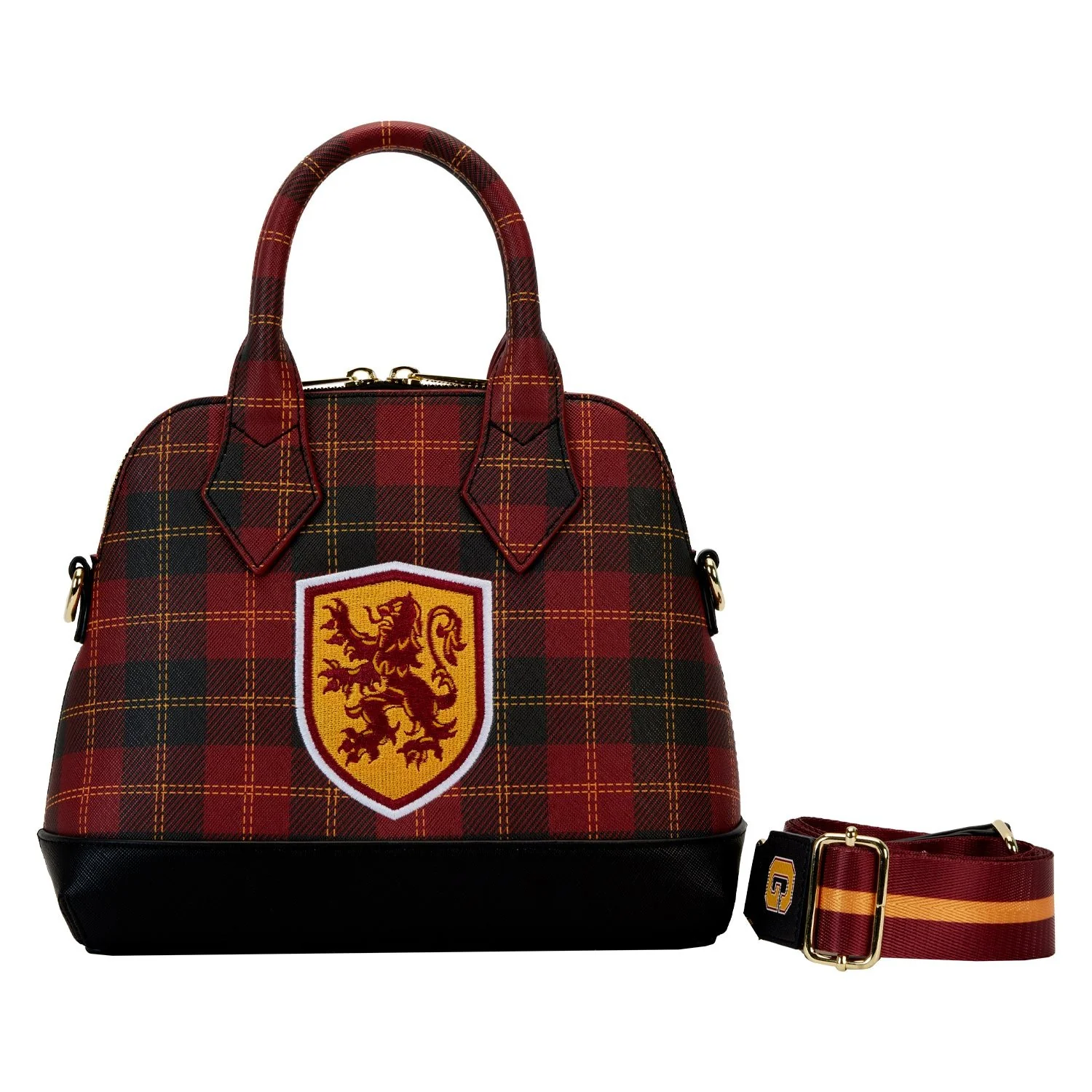 Loungefly x Harry Potter Gryffindor Varsity Plaid Crossbody Bag - Image 2