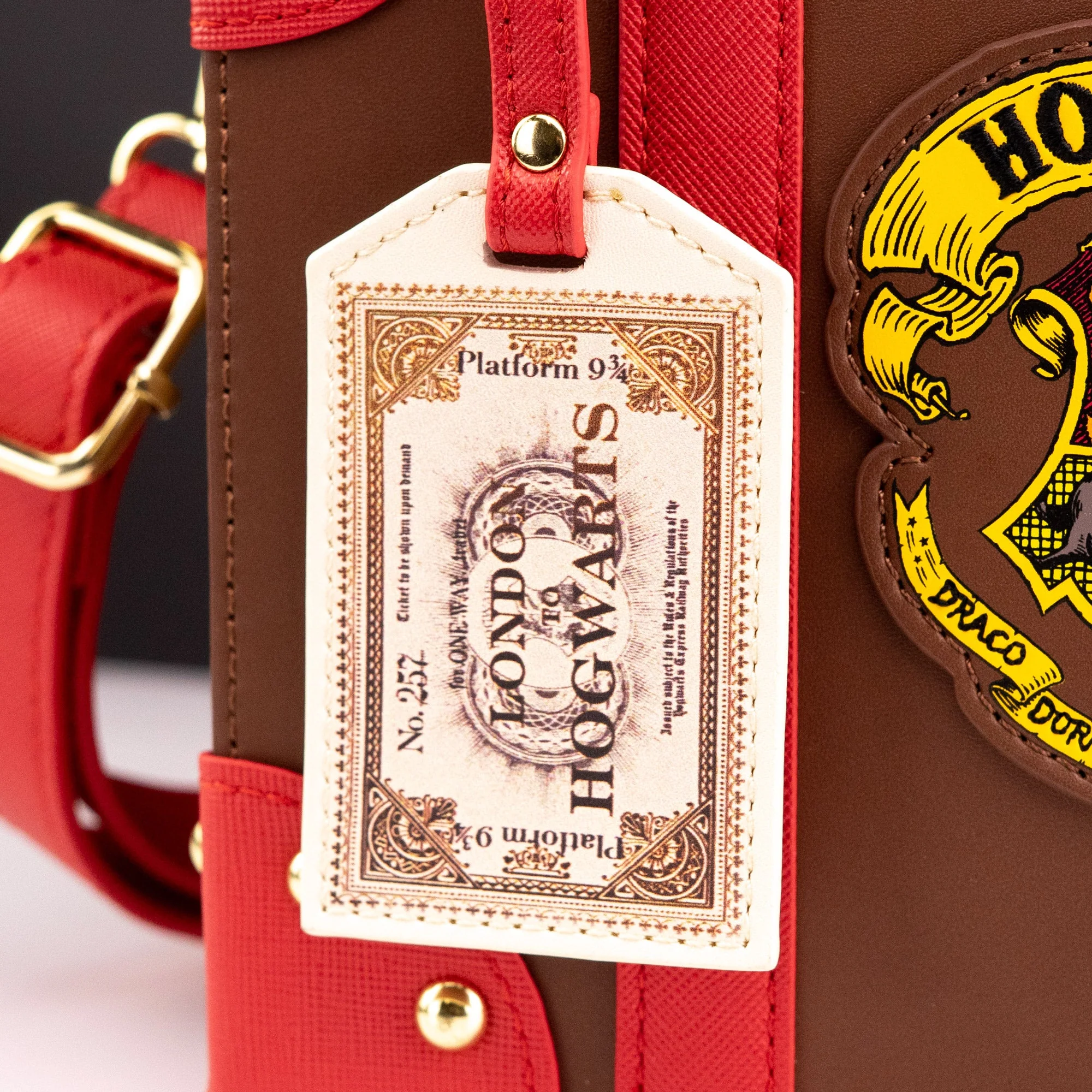 Loungefly x Harry Potter Hogwarts Express Luggage Crossbody Bag - Image 4
