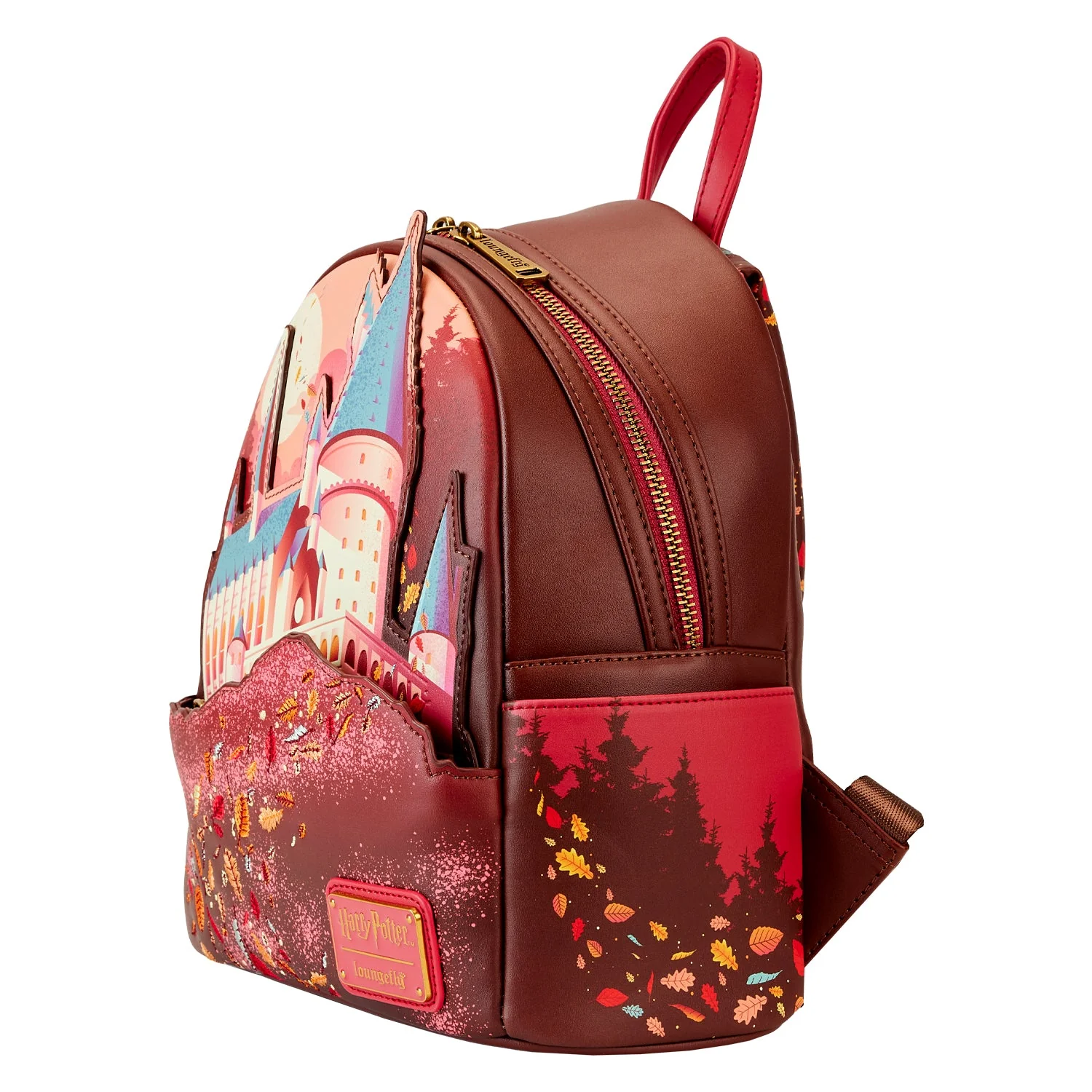 Loungefly x Harry Potter Hogwarts School Autumn Scene Mini Backpack - Image 2