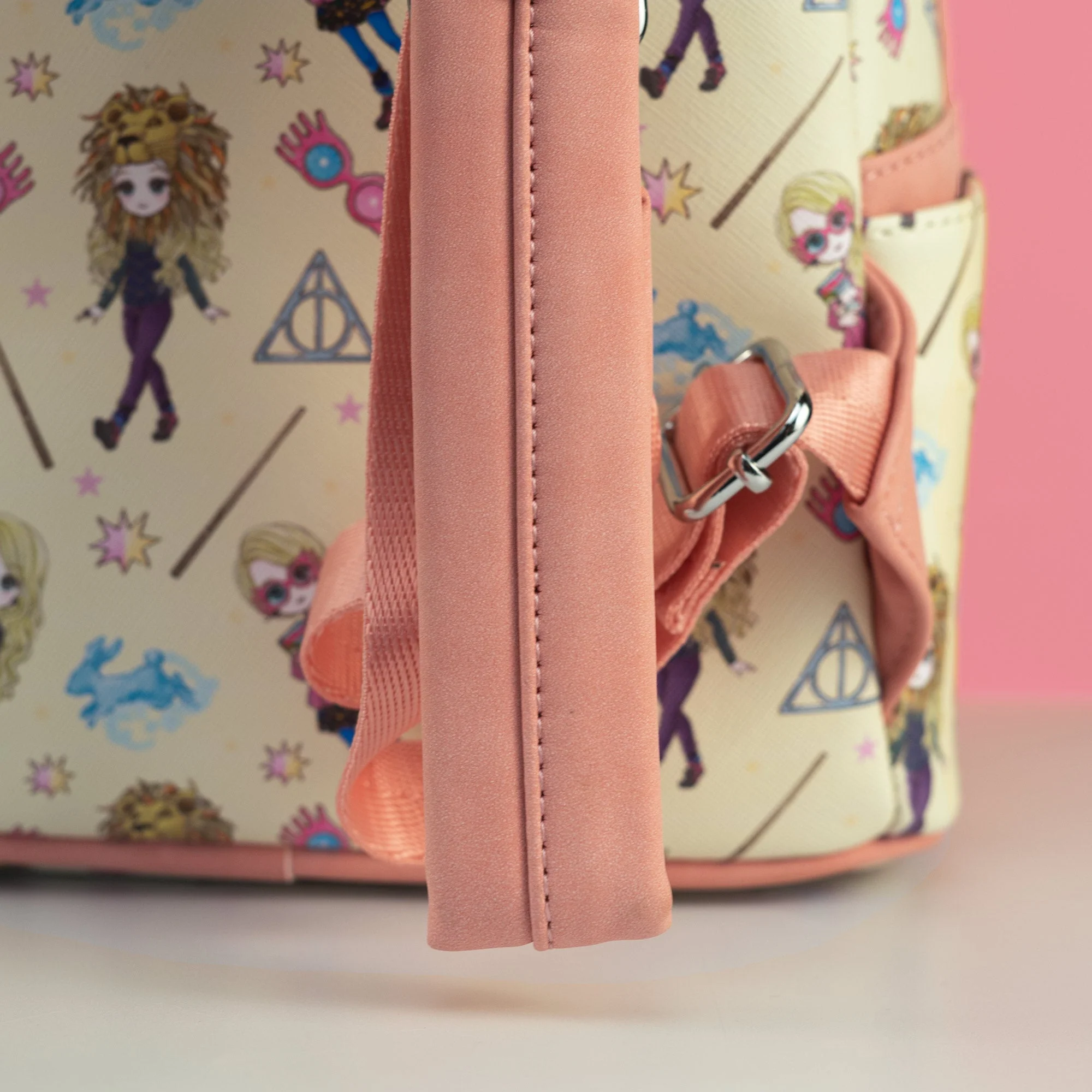 Loungefly x Harry Potter Luna Lovegood All Over Print Mini Backpack - Image 4