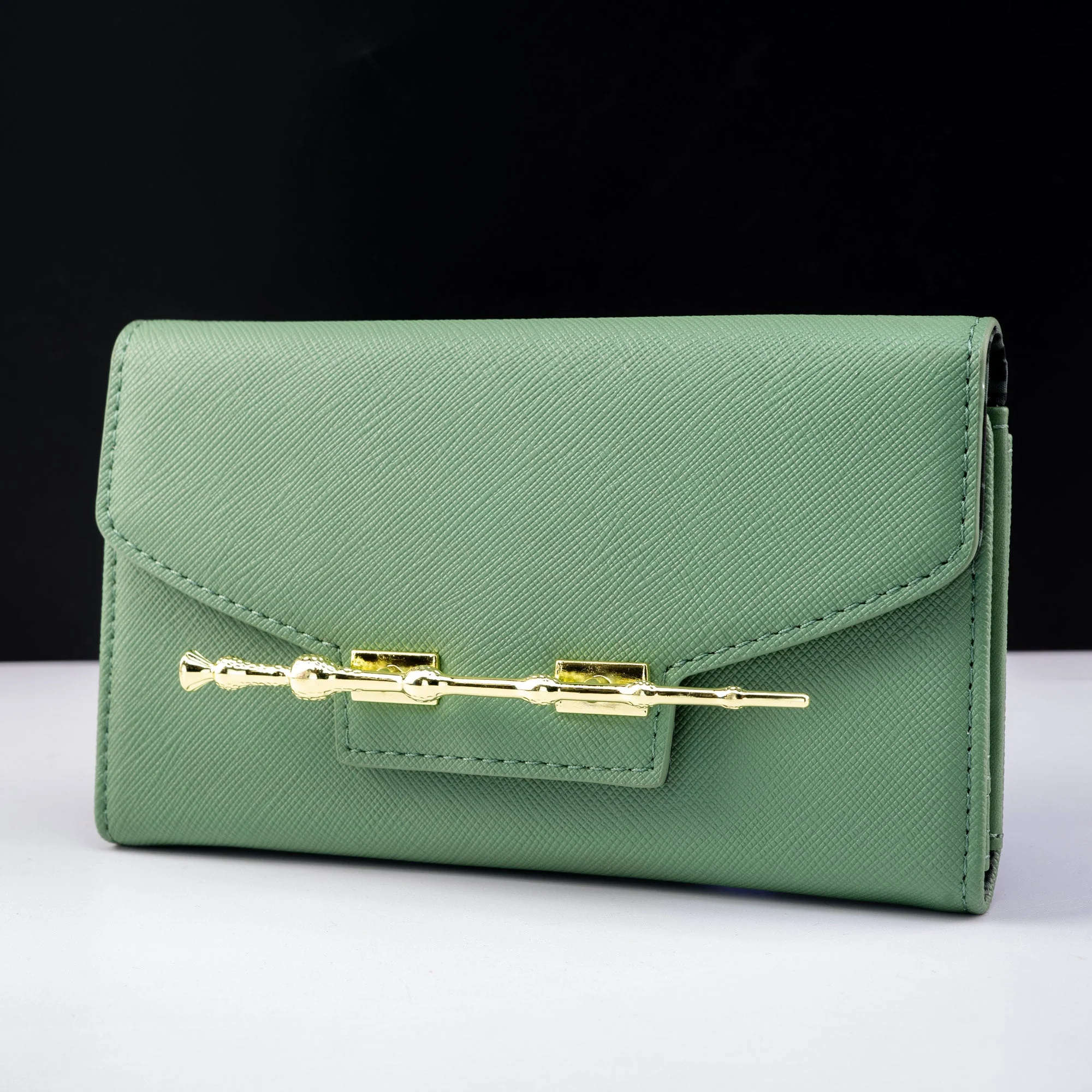 Loungefly x Harry Potter Sage Saffiano Elder Wand Wallet