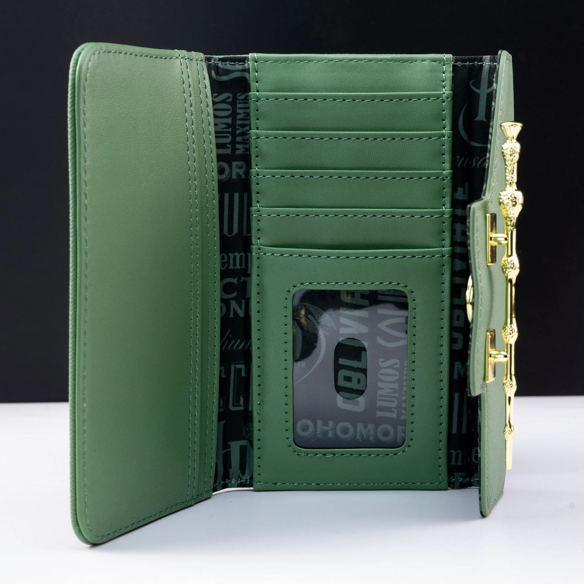 Loungefly x Harry Potter Sage Saffiano Elder Wand Wallet - Image 3
