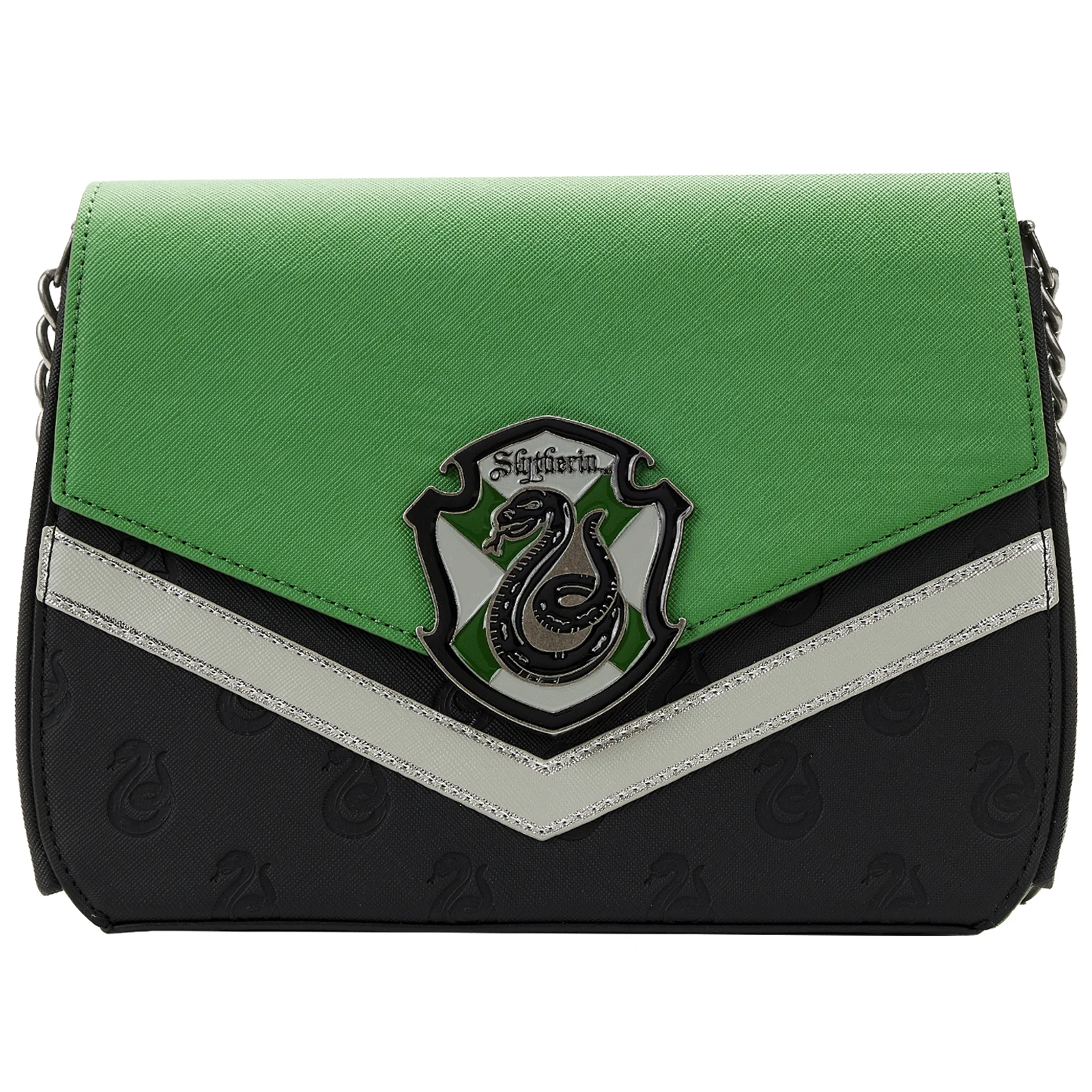 Loungefly x Harry Potter Slytherin Chain Strap Crossbody Bag - Image 3