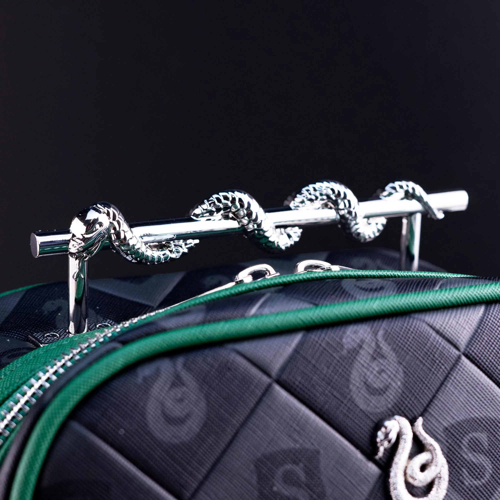 Loungefly x Harry Potter Slytherin Metal Snake Mini Backpack - Image 4