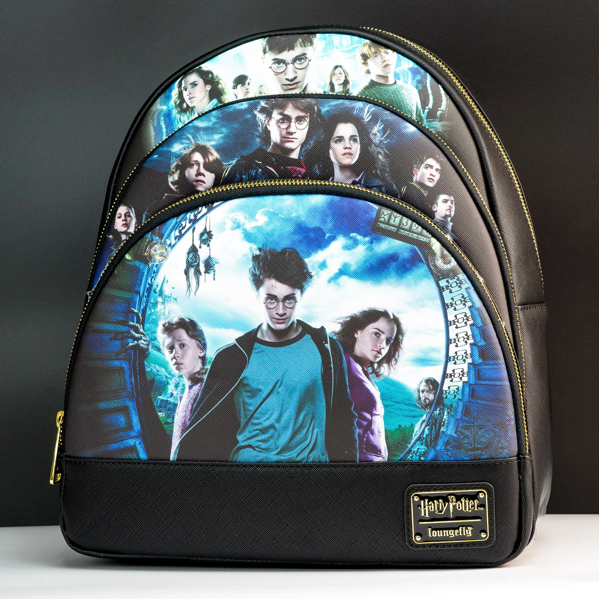 Loungefly x Harry Potter Trilogy Series 2 Triple Pocket Mini Backpack