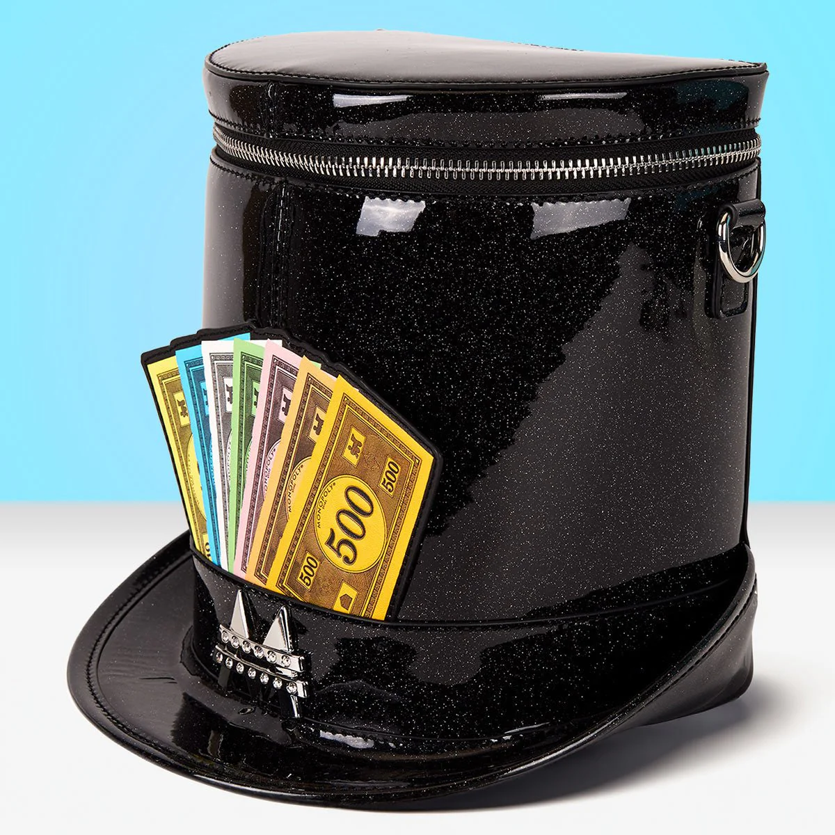 Loungefly x Hasbro Monopoly Top Hat Crossbody Bag