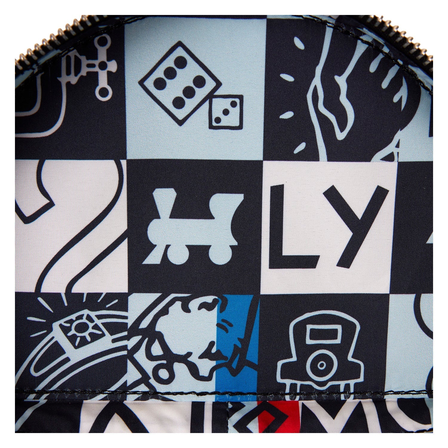 Loungefly x Hasbro Monopoly Top Hat Crossbody Bag - Image 8