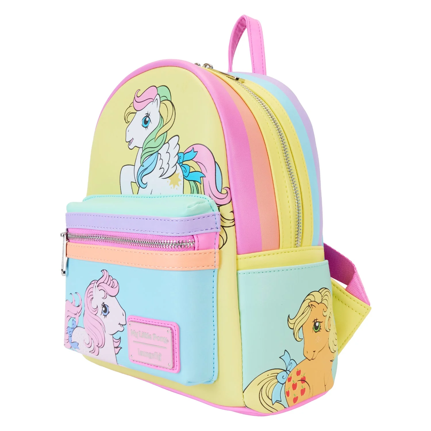 Loungefly x Hasbro My Little Pony Colour Block Mini Backpack - Image 2