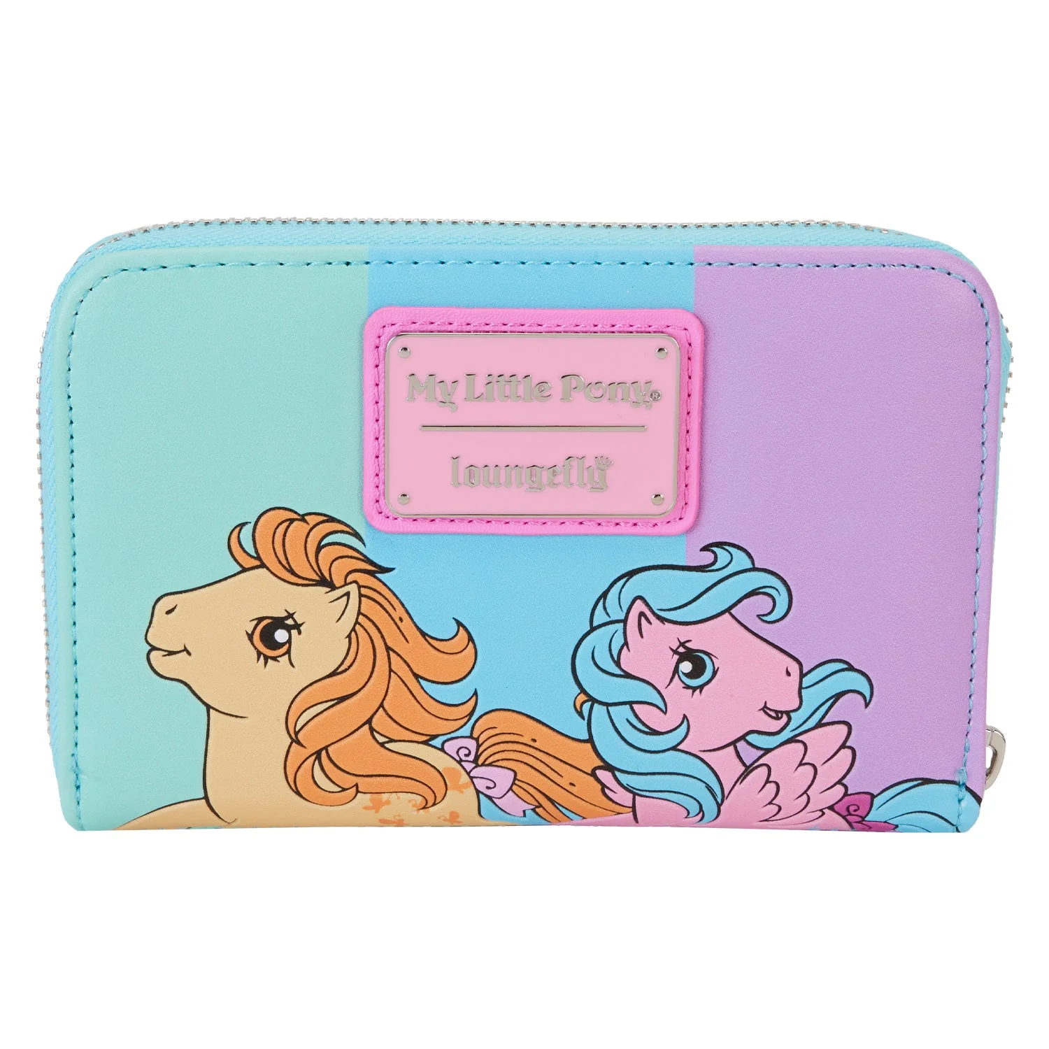Loungefly x Hasbro My Little Pony colour Block Zip Around Wallet - Image 3