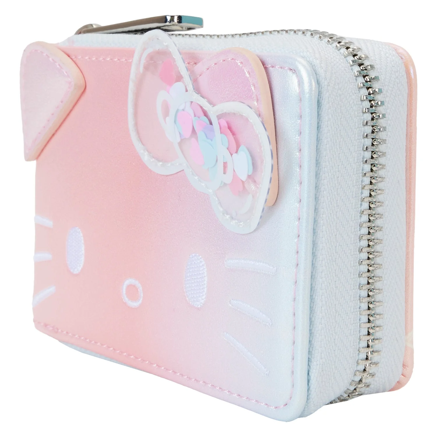 Loungefly x Sanrio Hello Kitty 50th Anniversary Clear And Cute Cosplay Accordion Wallet - Image 2
