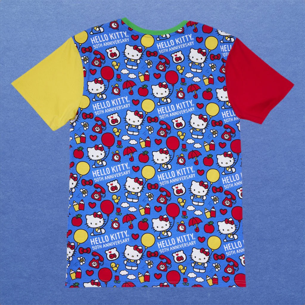 Loungefly x Sanrio Hello Kitty 50th Anniversary Unisex T-Shirt - Image 3