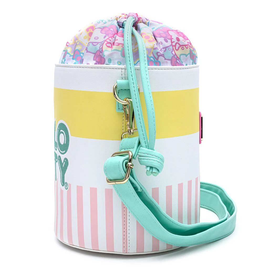Loungefly X Hello Kitty Cup O' Kitty Cross Body Bucket Bag - Image 3