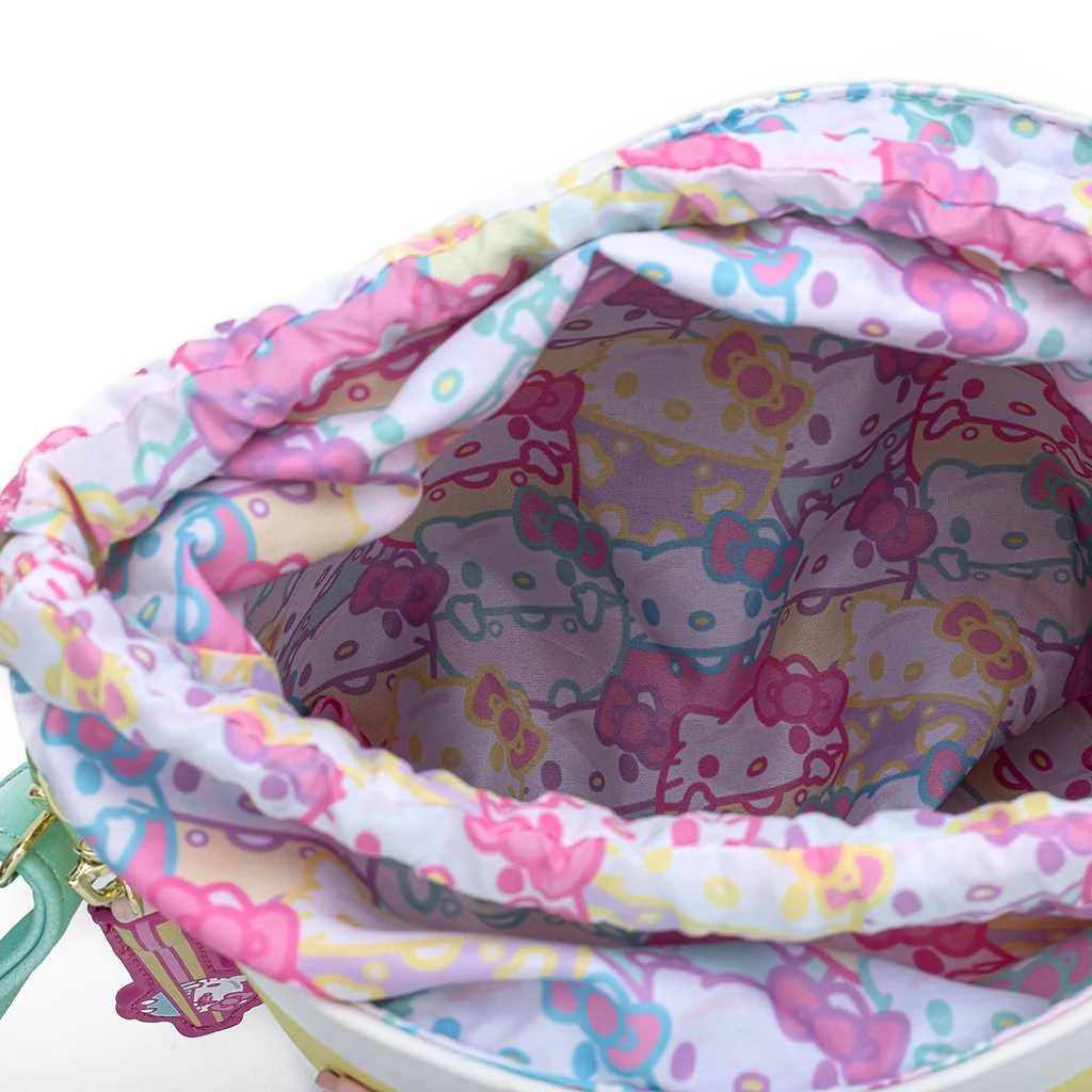 Loungefly X Hello Kitty Cup O' Kitty Cross Body Bucket Bag - Image 5