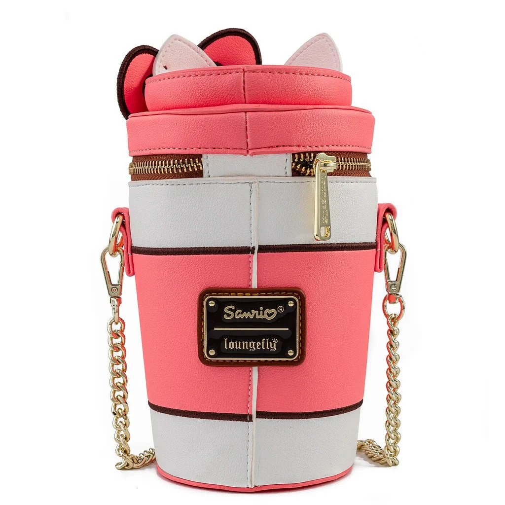 Loungefly x Hello Kitty Pumpkin Spice Latte Cup Crossbody Bag - Image 3