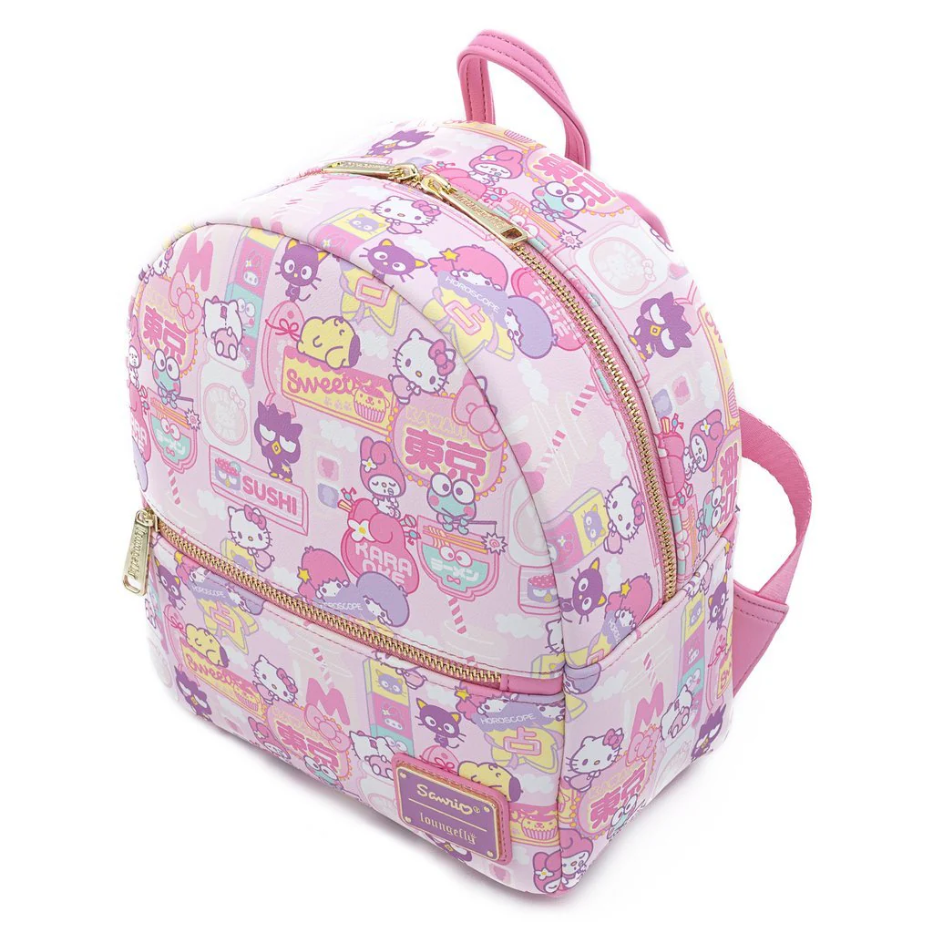 Loungefly X Hello Sanrio Kawaii Mini Backpack - Image 3
