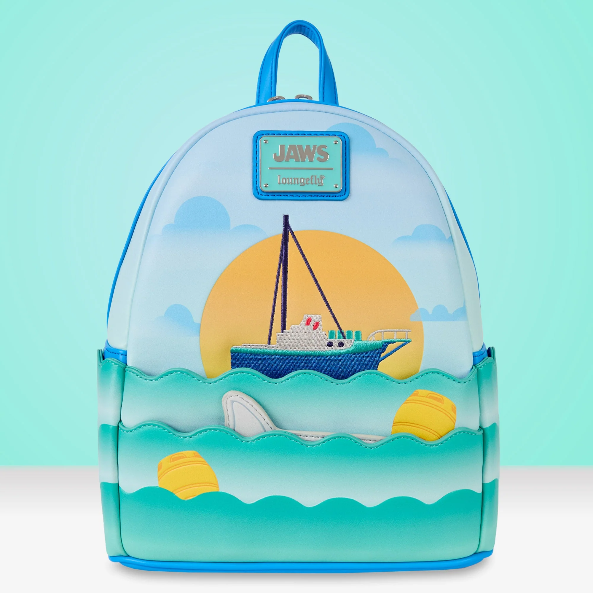 Loungefly x Jaws Ocean Scene Mini Backpack