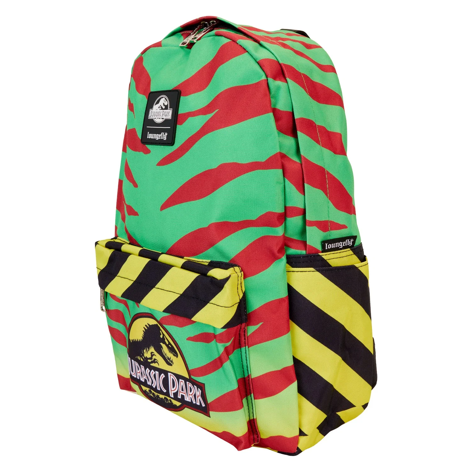 Loungefly x Jurassic Park Camo Full Size Nylon Backpack - Image 2