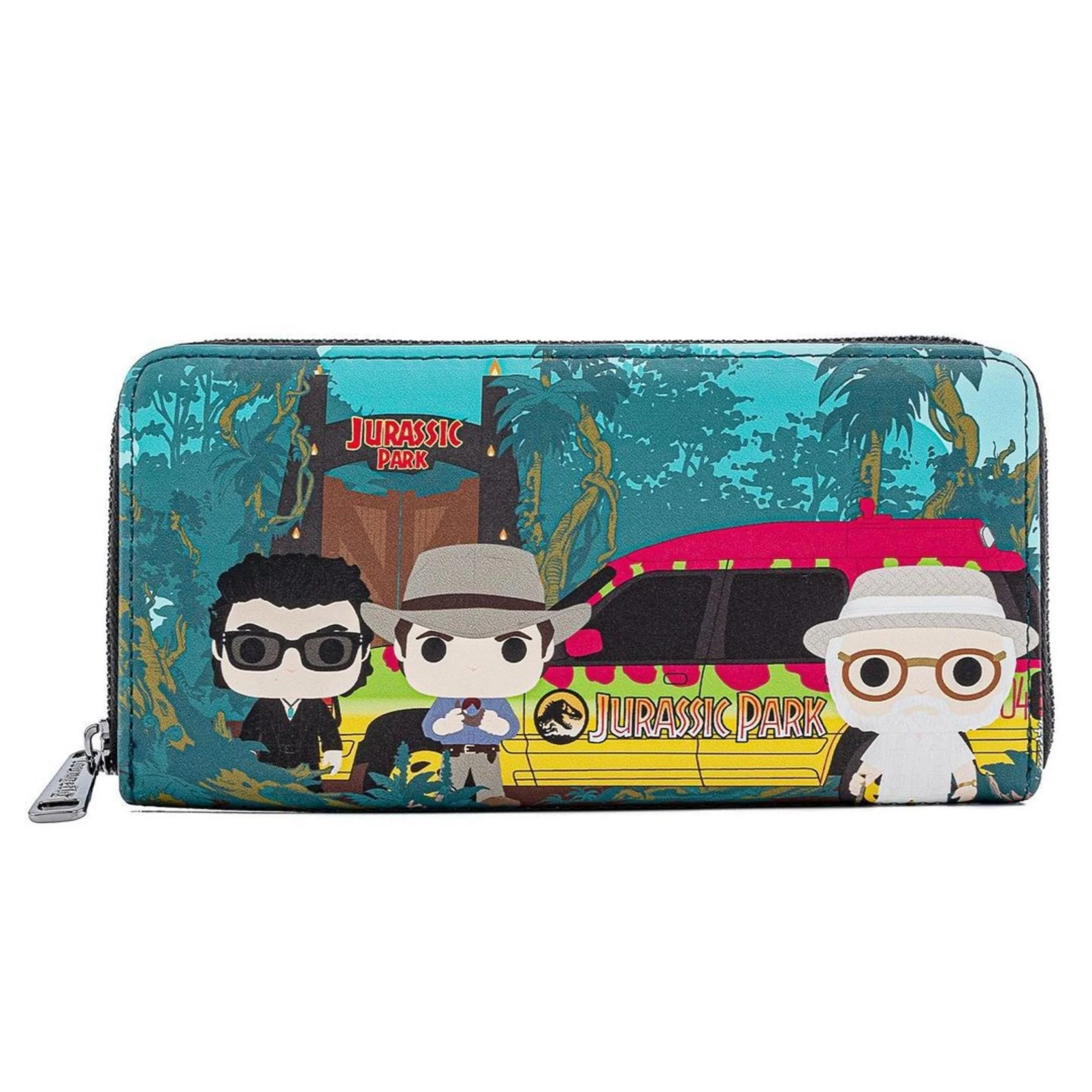 Loungefly Jurassic Park Gates Zip Around Purse - Image 2
