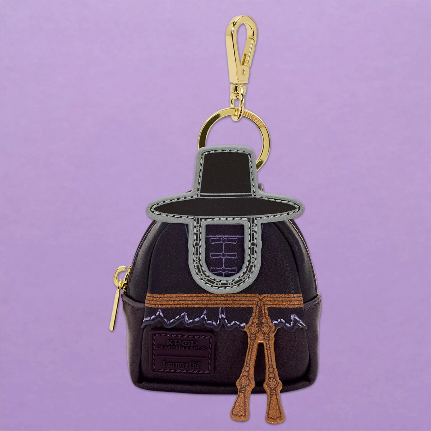 Loungefly x K-Pop Demon Hunters Mystery Mini Backpack Keychain Charm - Image 6