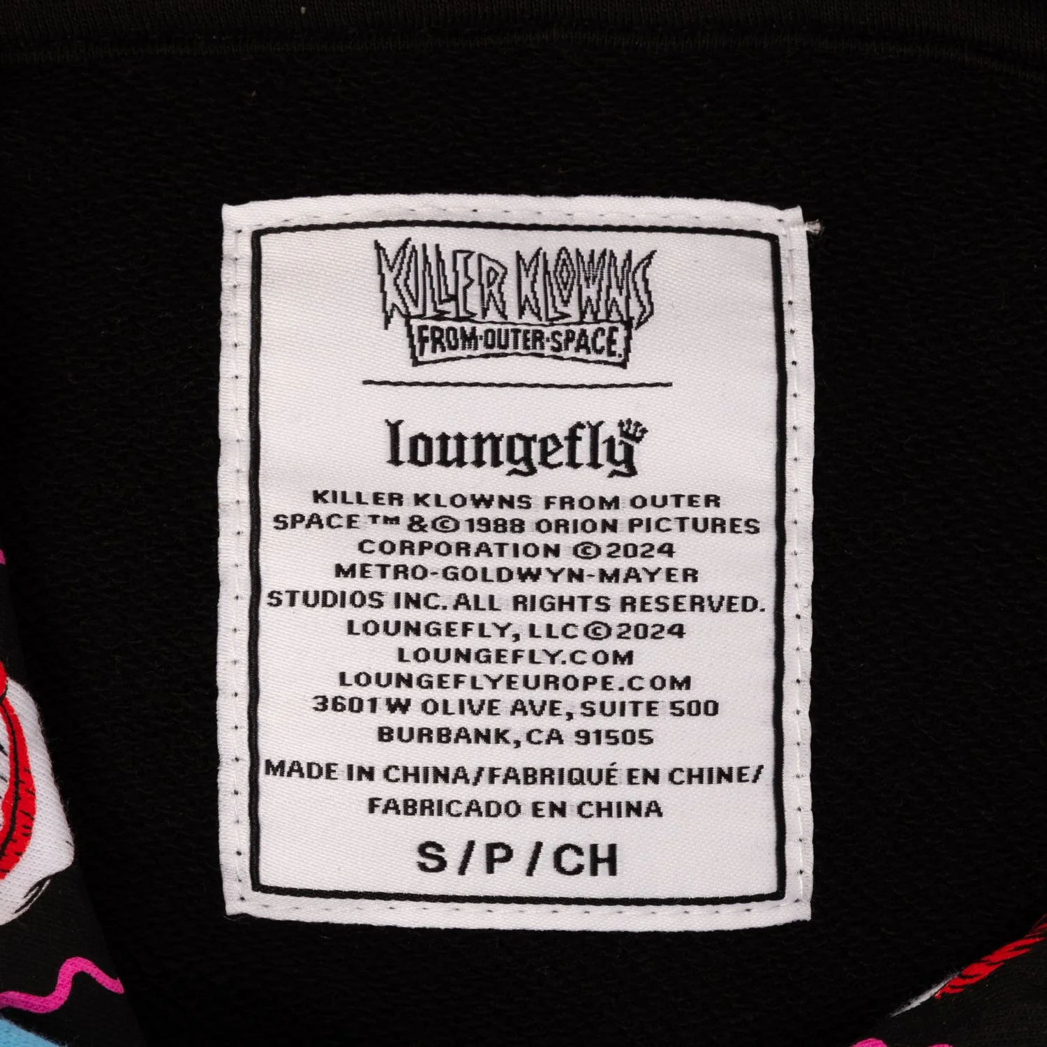 Loungefly x Killer Klowns Hooded Sweatshirt - Image 5