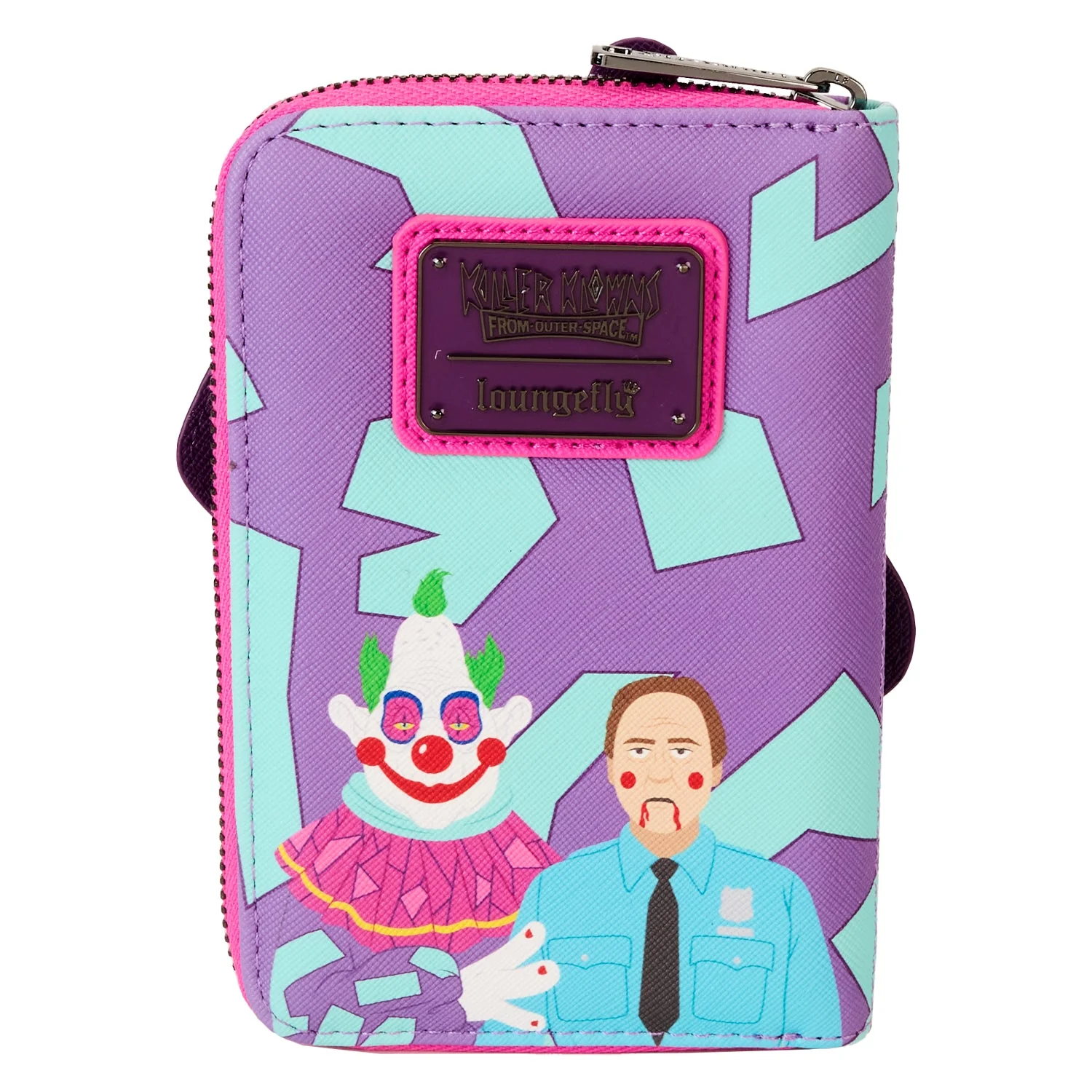 Loungefly x Killer Klowns Jumbo Cosplay Zip Around Wallet - Image 4