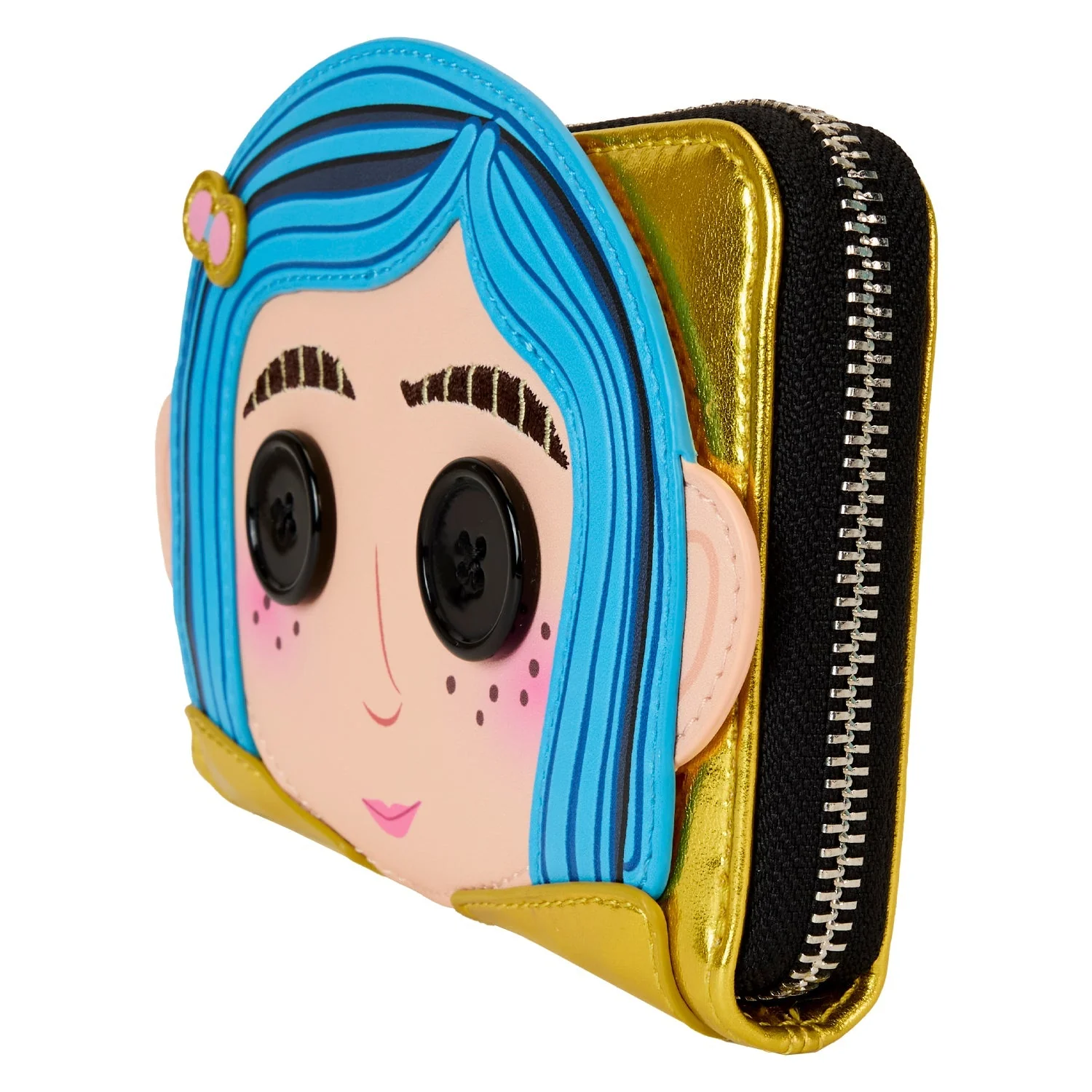 Loungefly x Laika Coraline Doll Cosplay Zip Around Wallet - Image 2